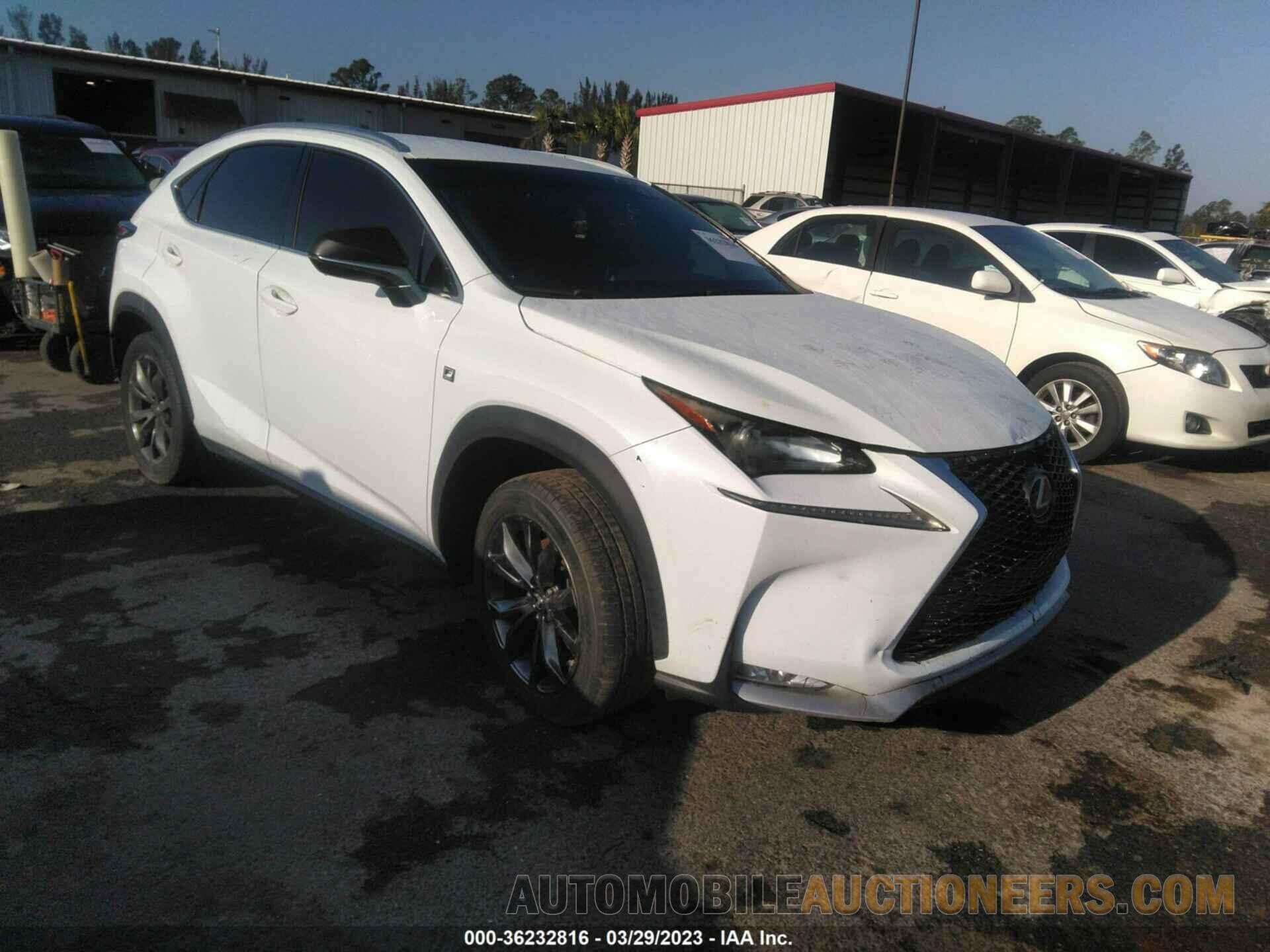 JTJYARBZ0G2034693 LEXUS NX 200T 2016