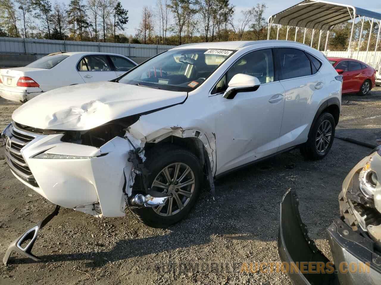 JTJYARBZ0G2036606 LEXUS NX 2016