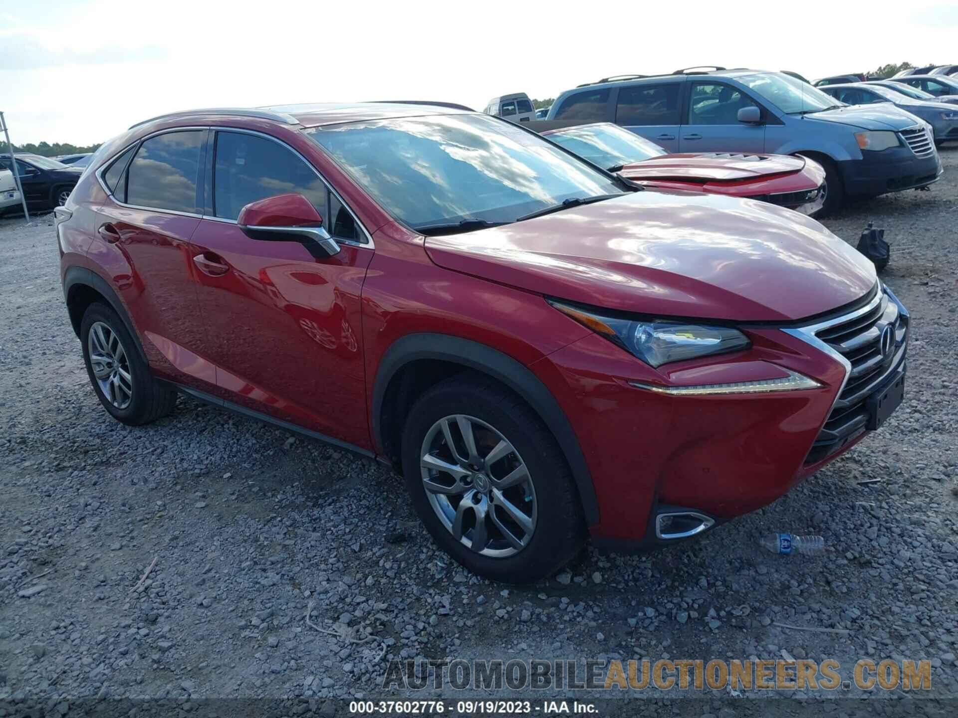 JTJYARBZ0G2038095 LEXUS NX 200T 2016