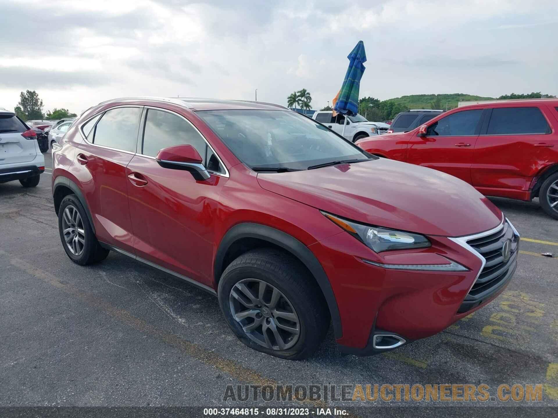 JTJYARBZ0G2038758 LEXUS NX 200T 2016