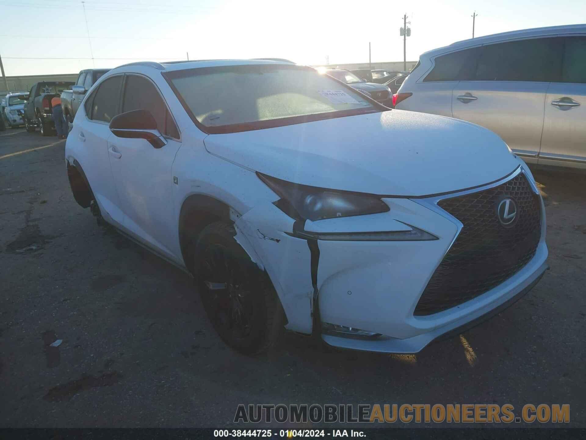 JTJYARBZ0H2075293 LEXUS NX 2017