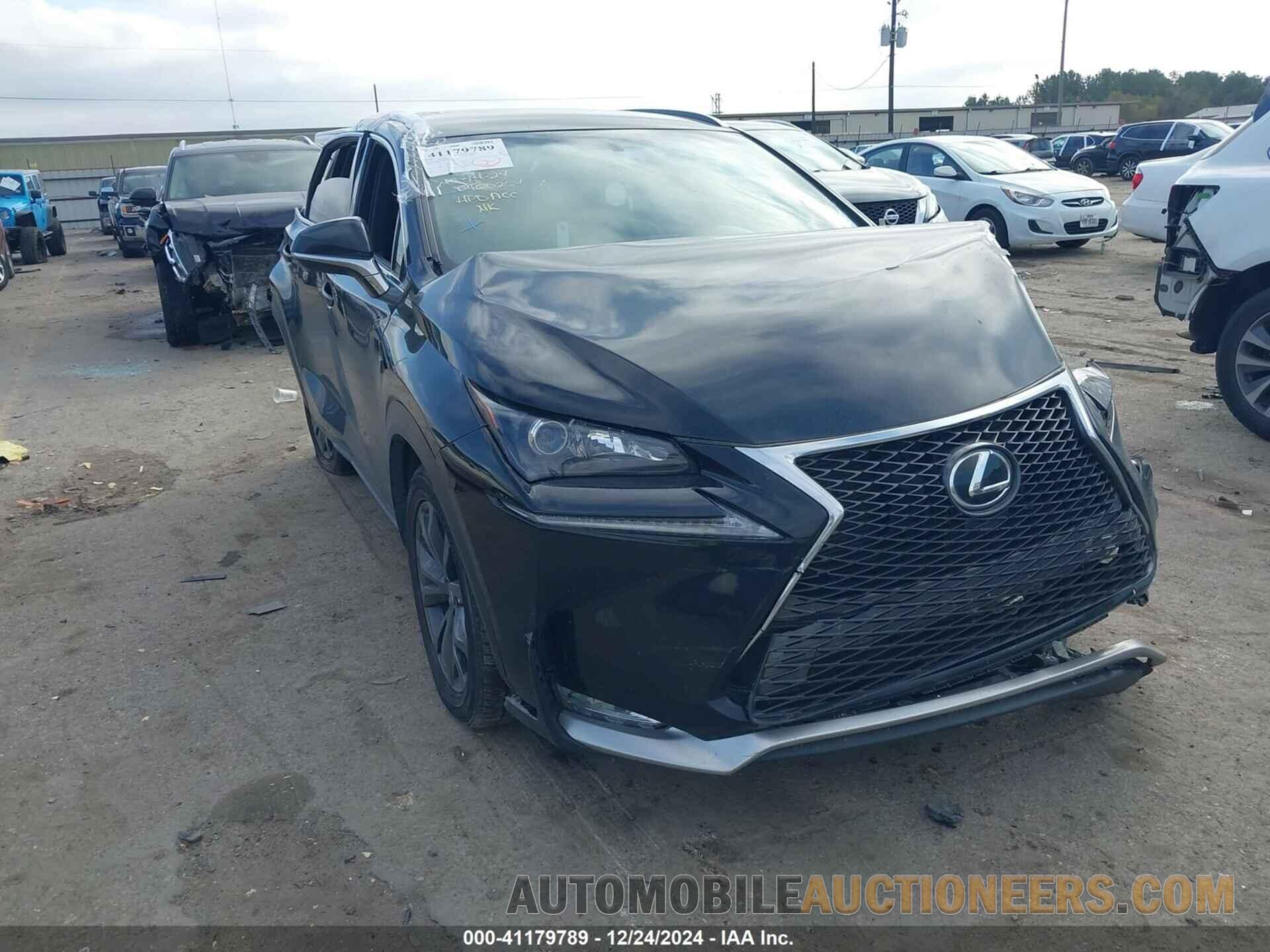 JTJYARBZ0H2081322 LEXUS NX 200T 2017