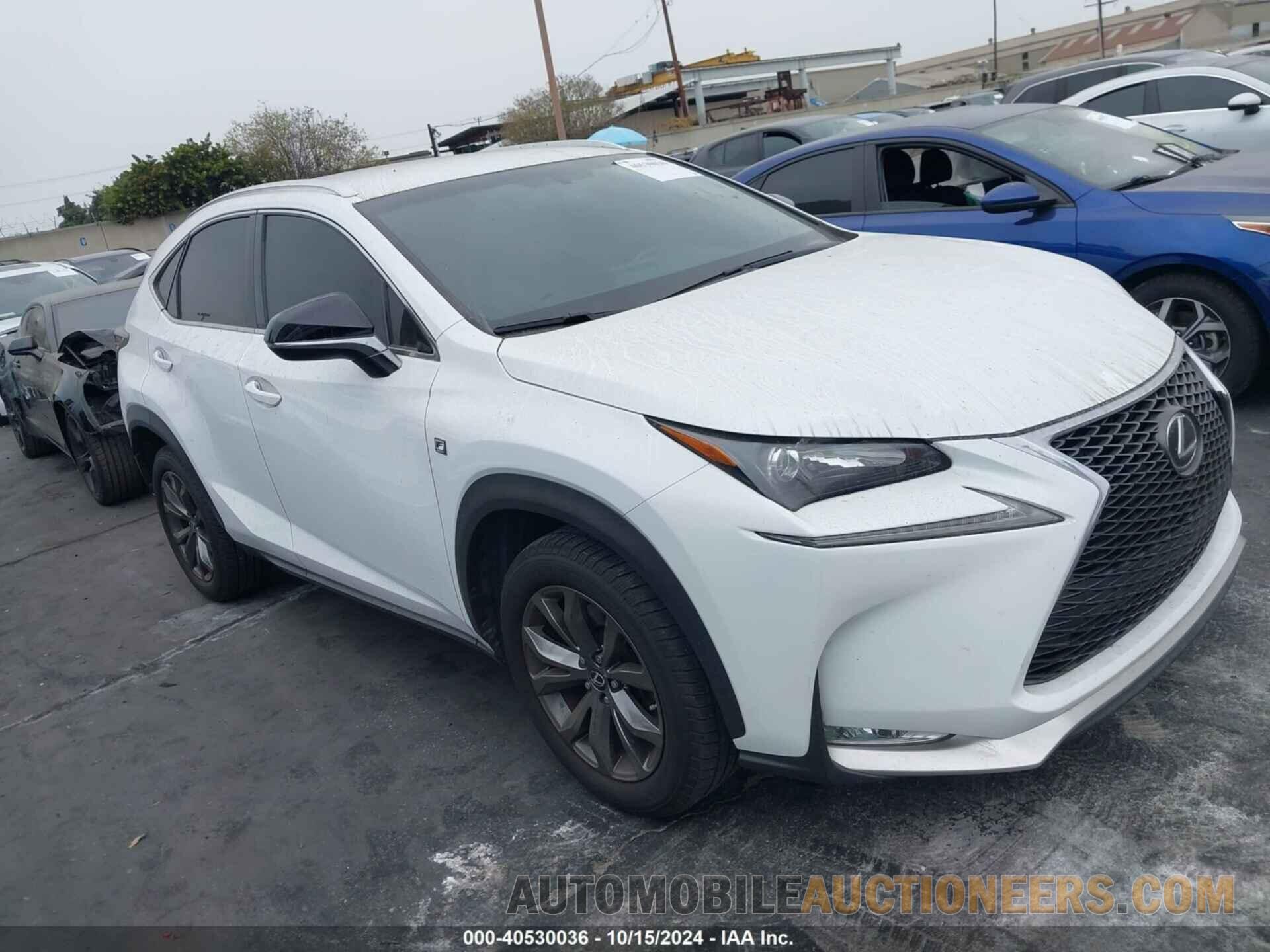 JTJYARBZ0H2083801 LEXUS NX 200T 2017