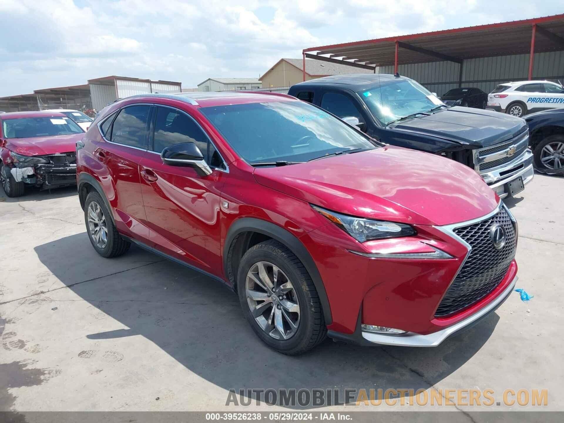 JTJYARBZ1F2006254 LEXUS NX 2015