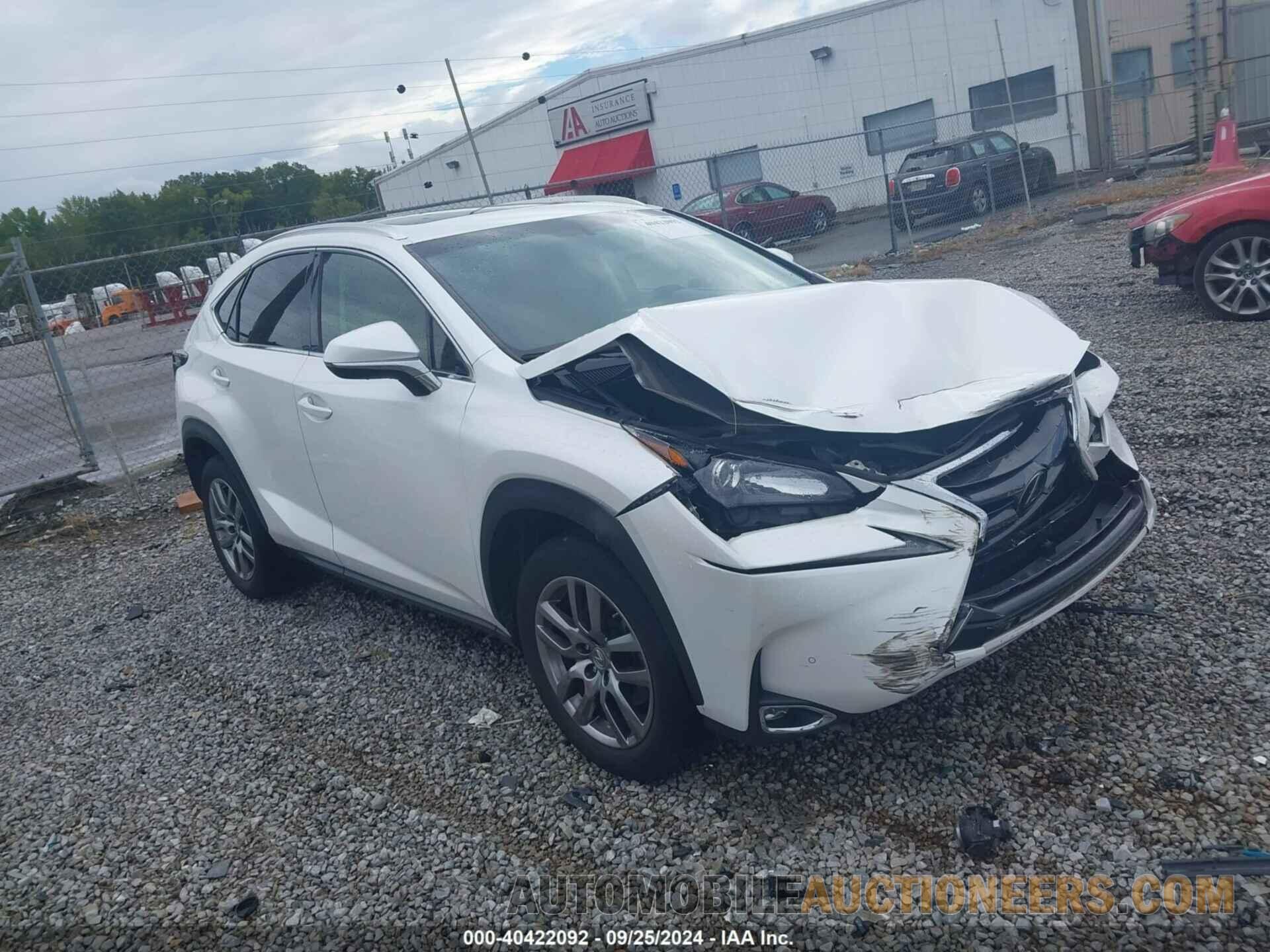 JTJYARBZ1F2007436 LEXUS NX 200T 2015