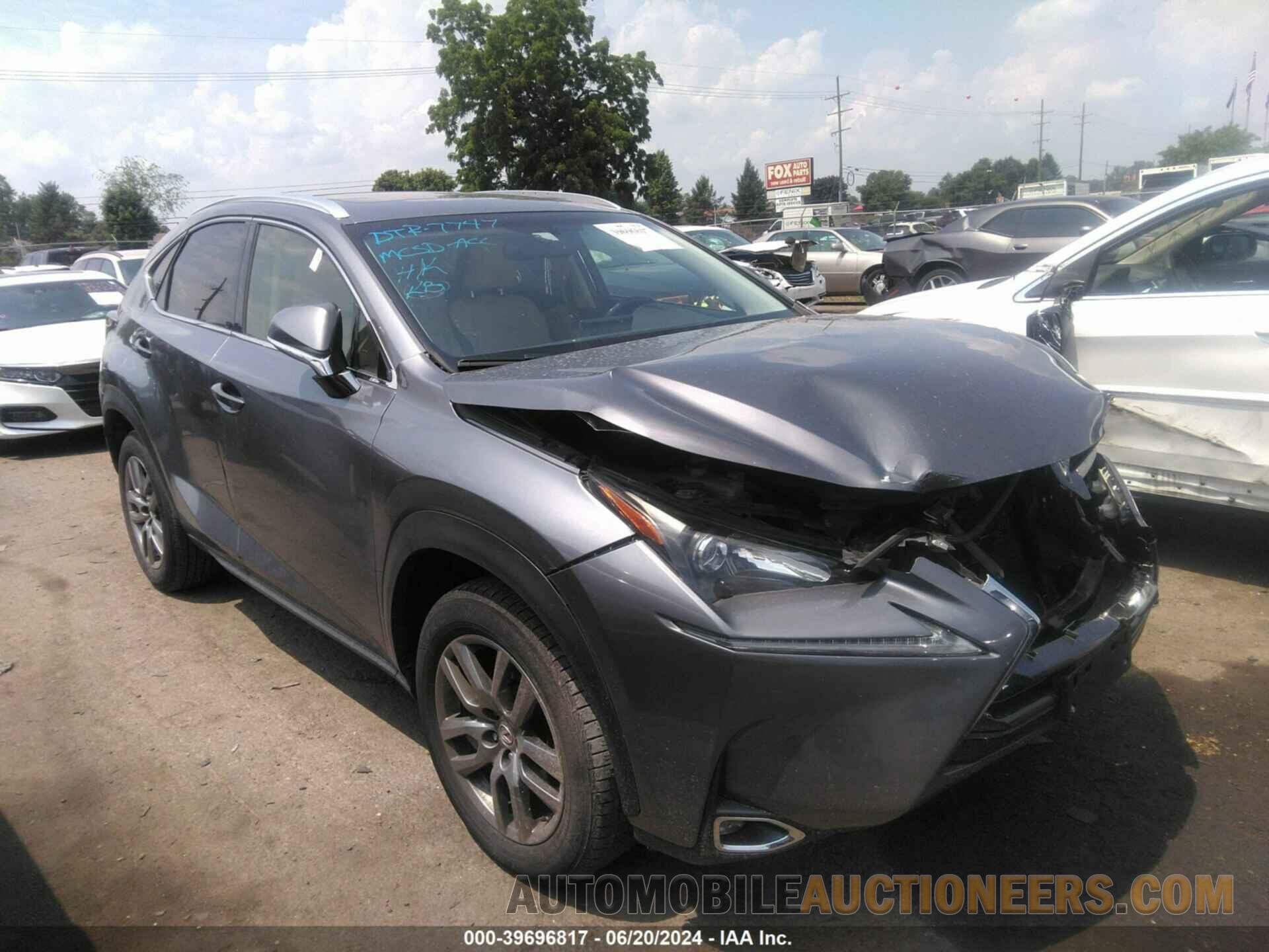 JTJYARBZ1F2020395 LEXUS NX 2015