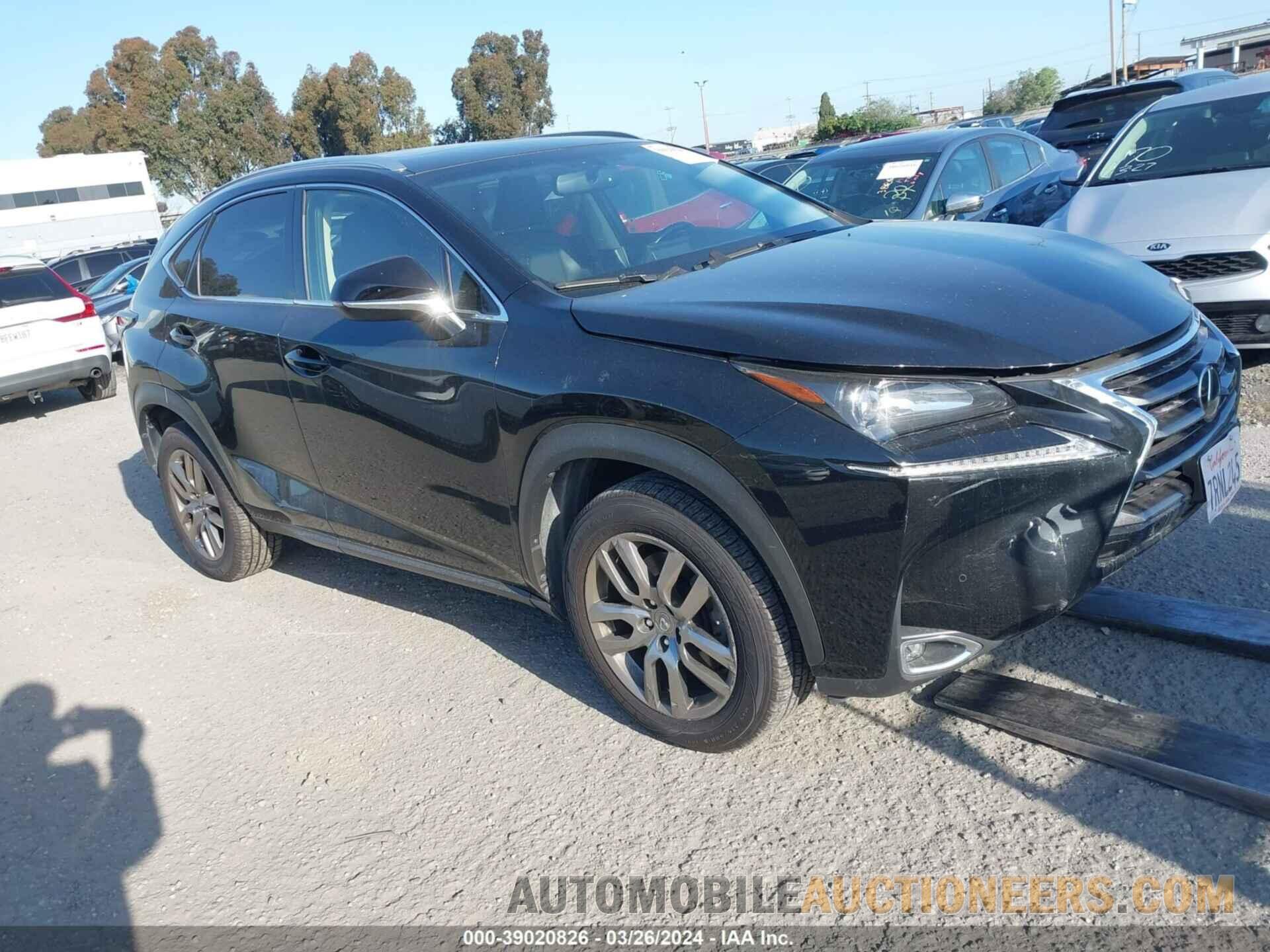 JTJYARBZ1G2031222 LEXUS NX 200T 2016