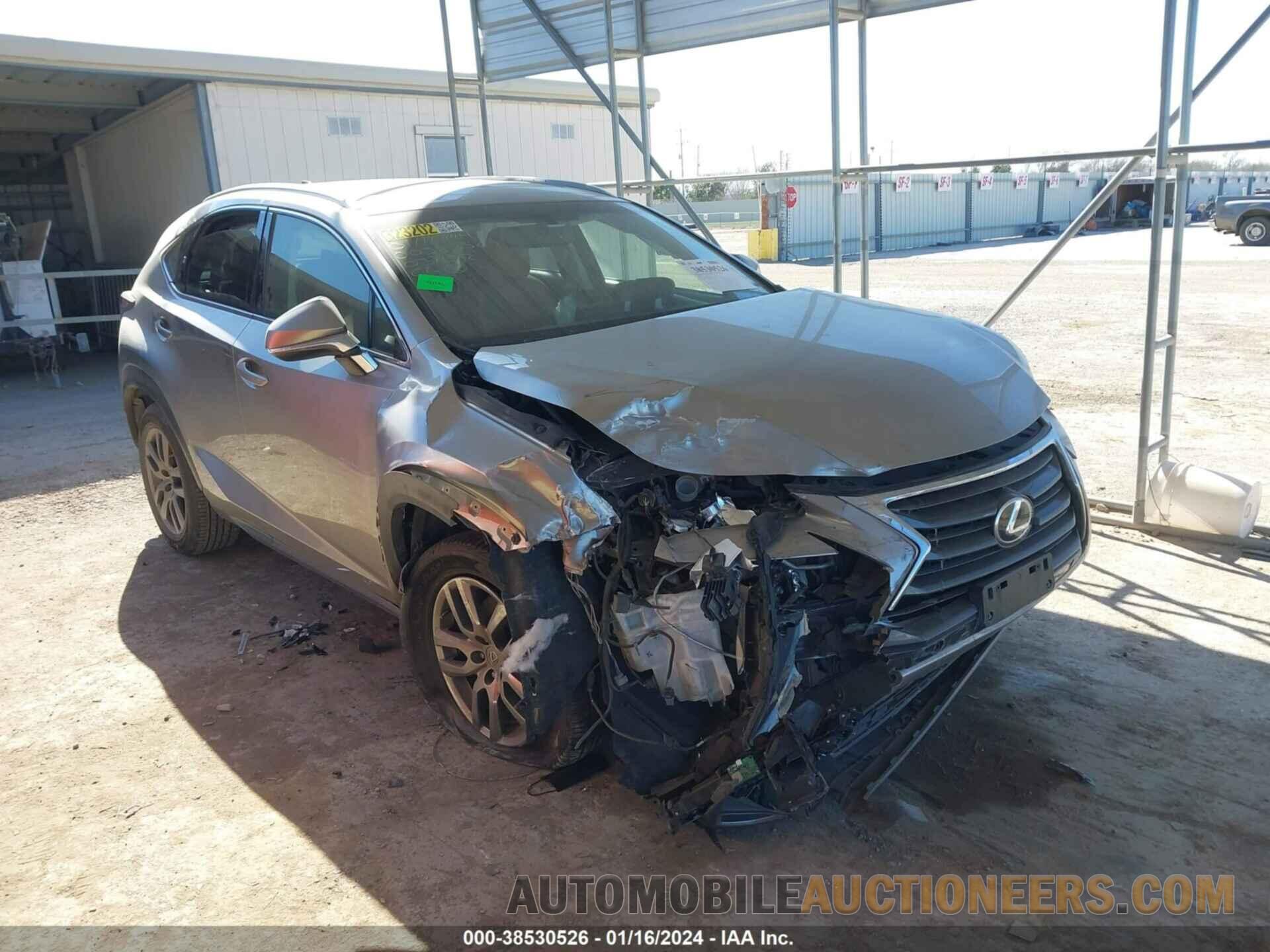 JTJYARBZ1G2037182 LEXUS NX 2016