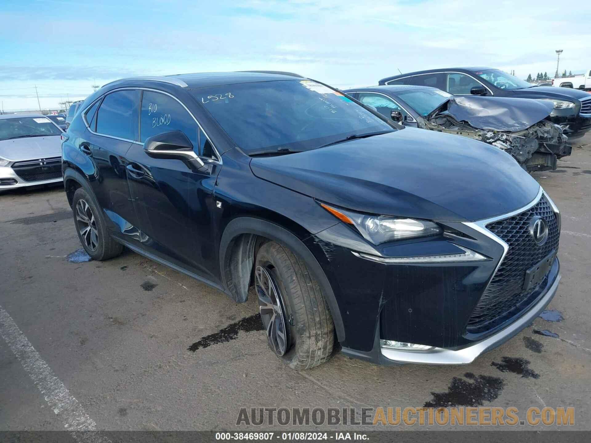 JTJYARBZ1H2063816 LEXUS NX 2017