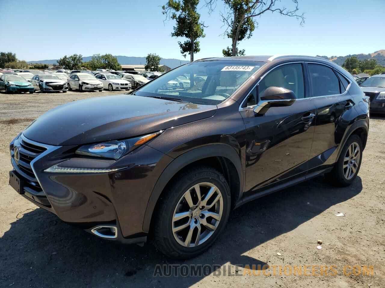 JTJYARBZ2F2021619 LEXUS NX 2015