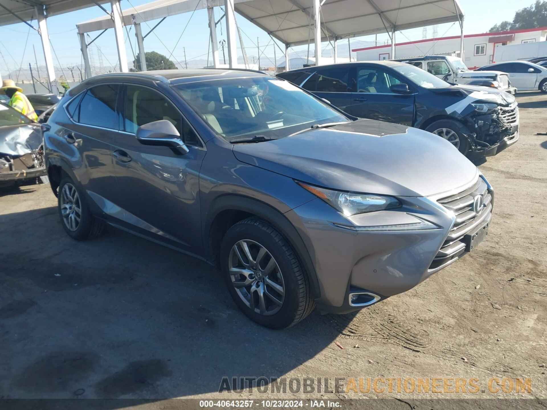 JTJYARBZ2G2022187 LEXUS NX 200T 2016