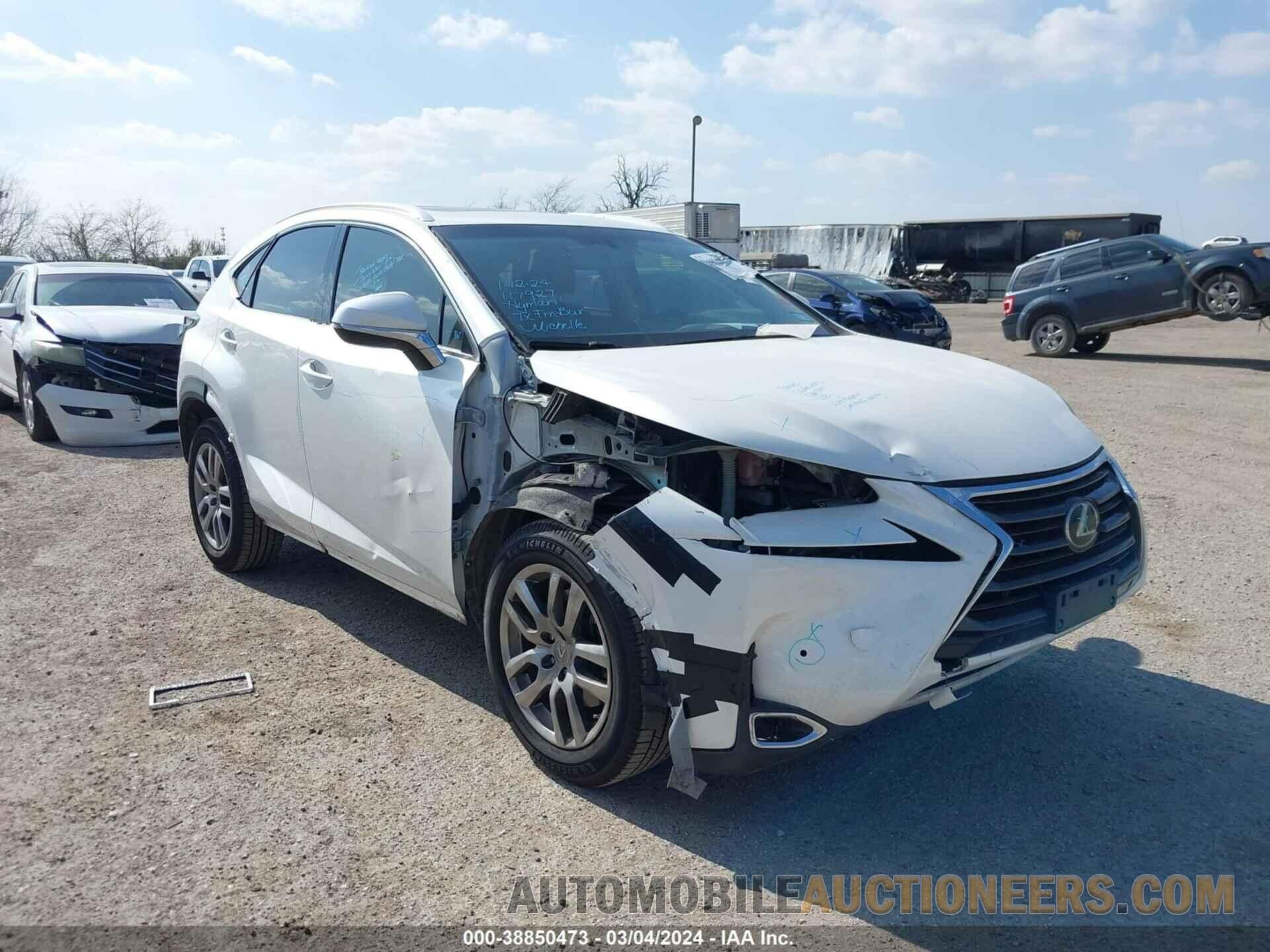 JTJYARBZ2G2023940 LEXUS NX 200T 2016