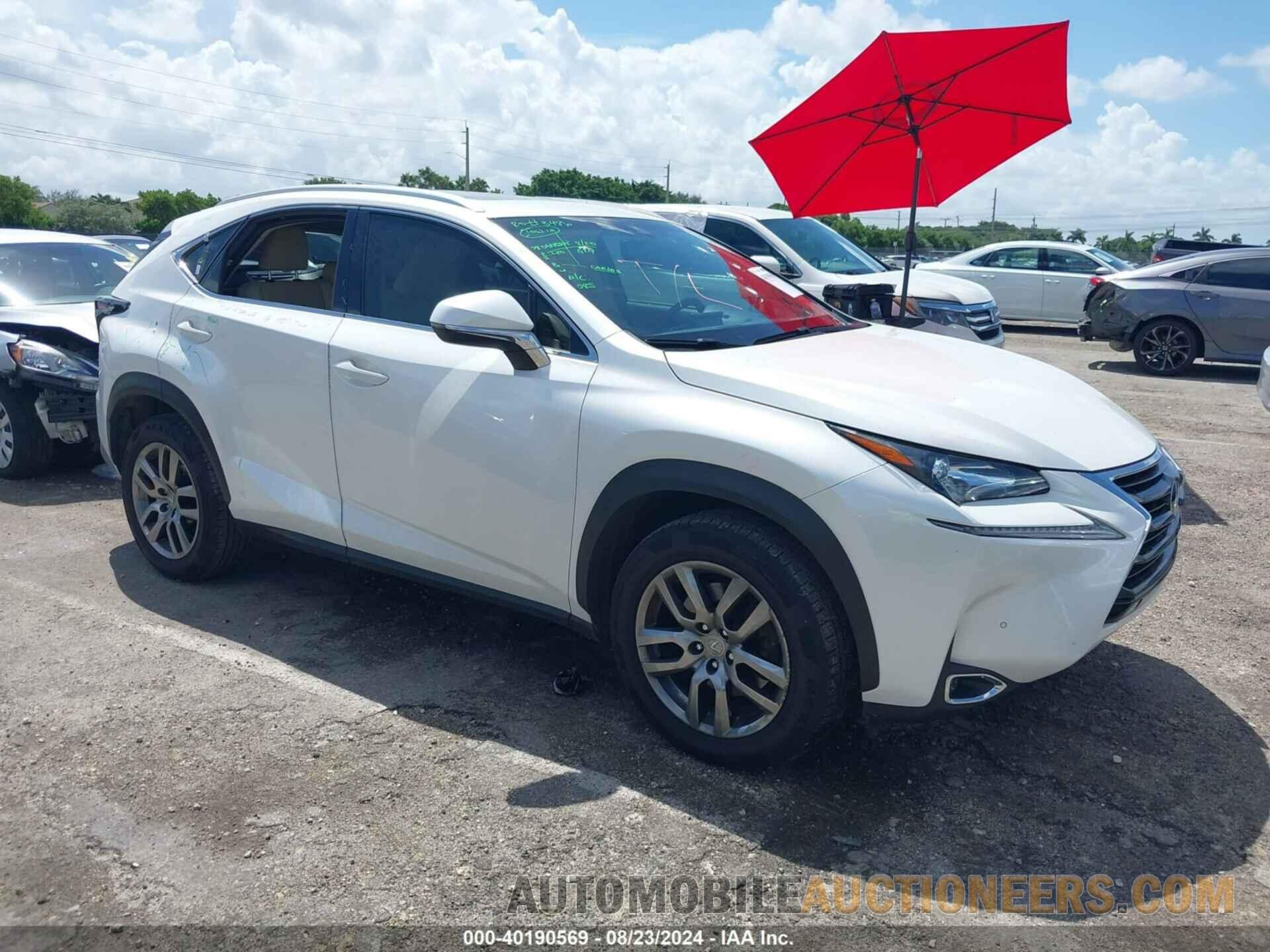 JTJYARBZ2G2024151 LEXUS NX 200T 2016