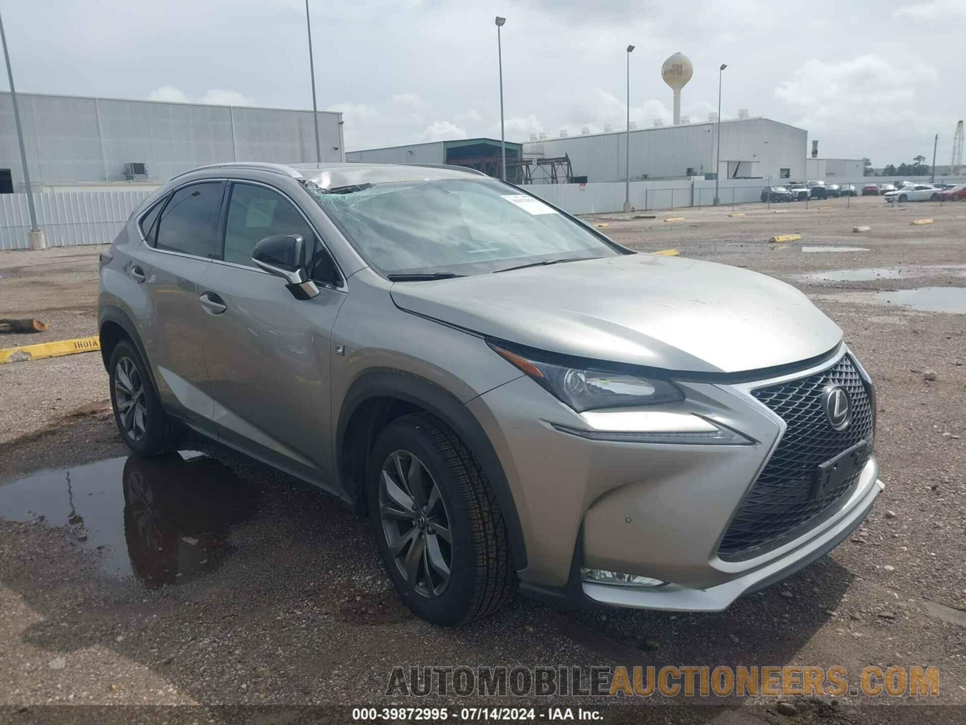 JTJYARBZ2G2025798 LEXUS NX 200T 2016