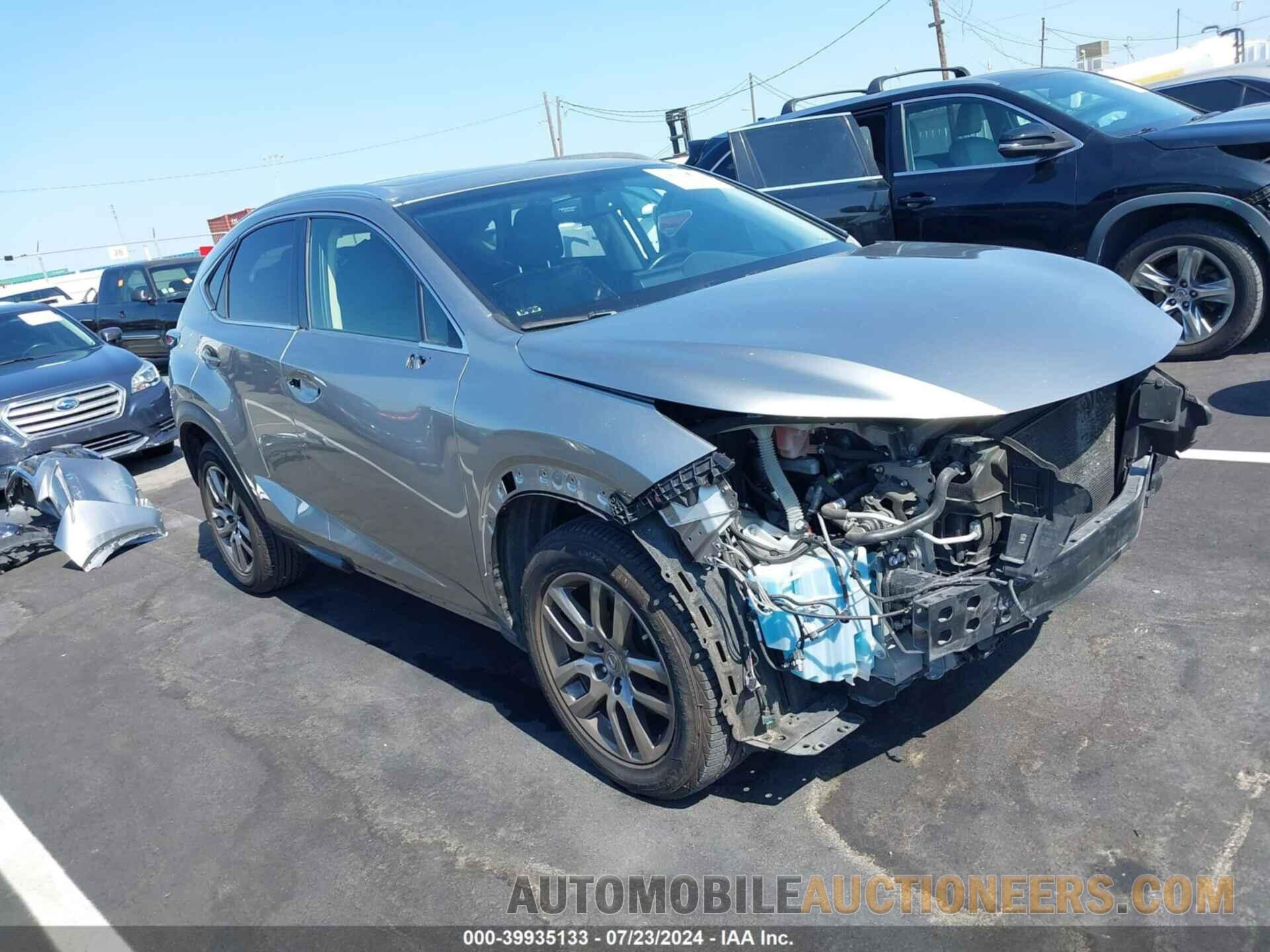 JTJYARBZ2G2029687 LEXUS NX 200T 2016