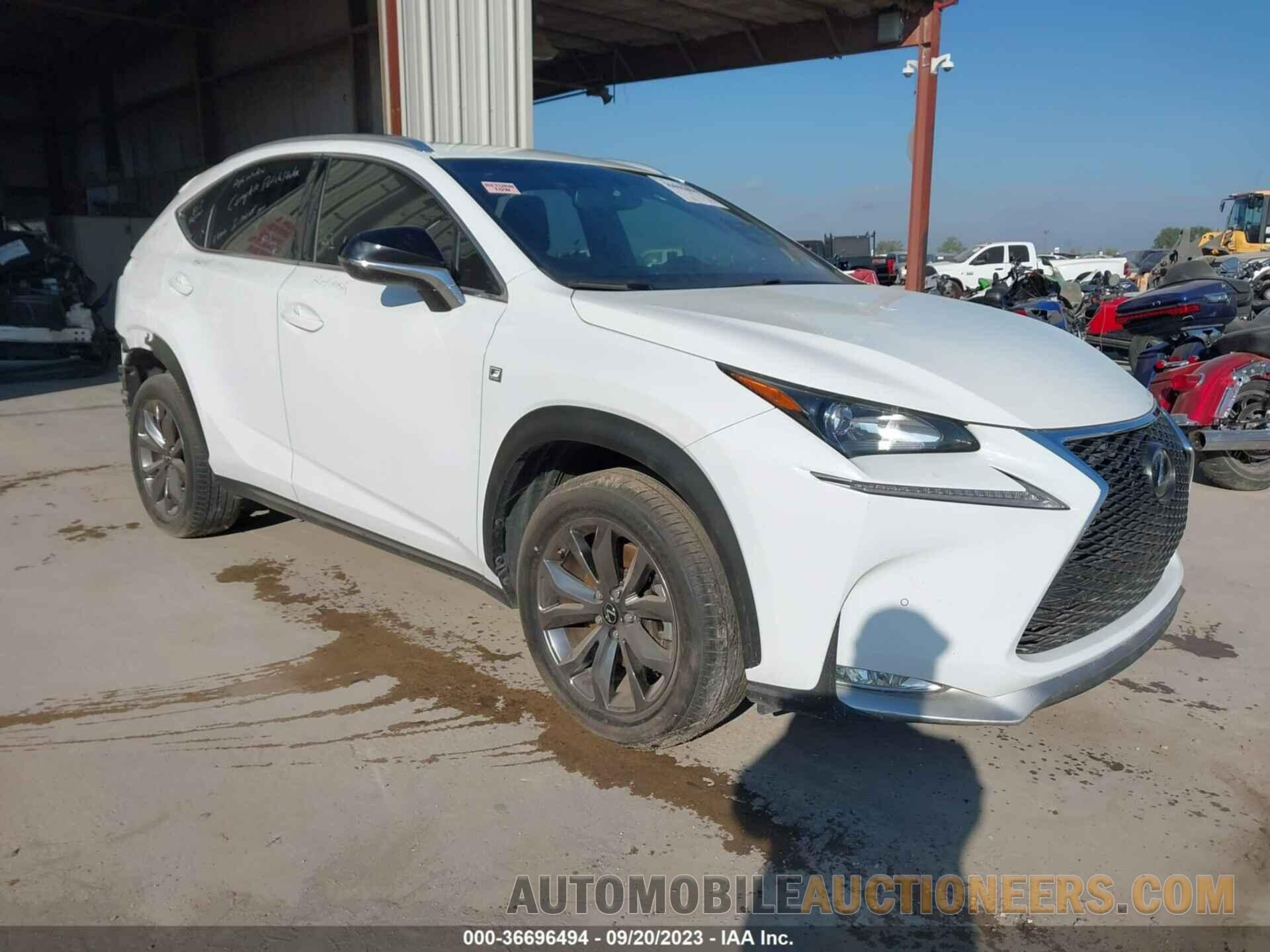 JTJYARBZ2G2032668 LEXUS NX 200T 2016