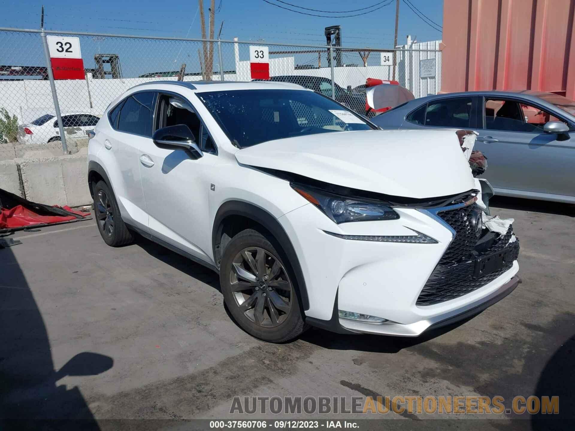 JTJYARBZ2G2040253 LEXUS NX 200T 2016