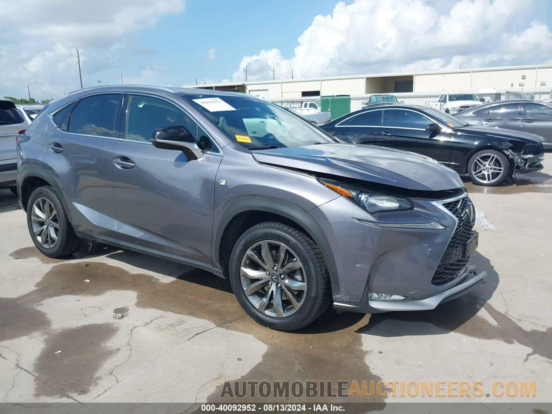 JTJYARBZ2G2041760 LEXUS NX 2016