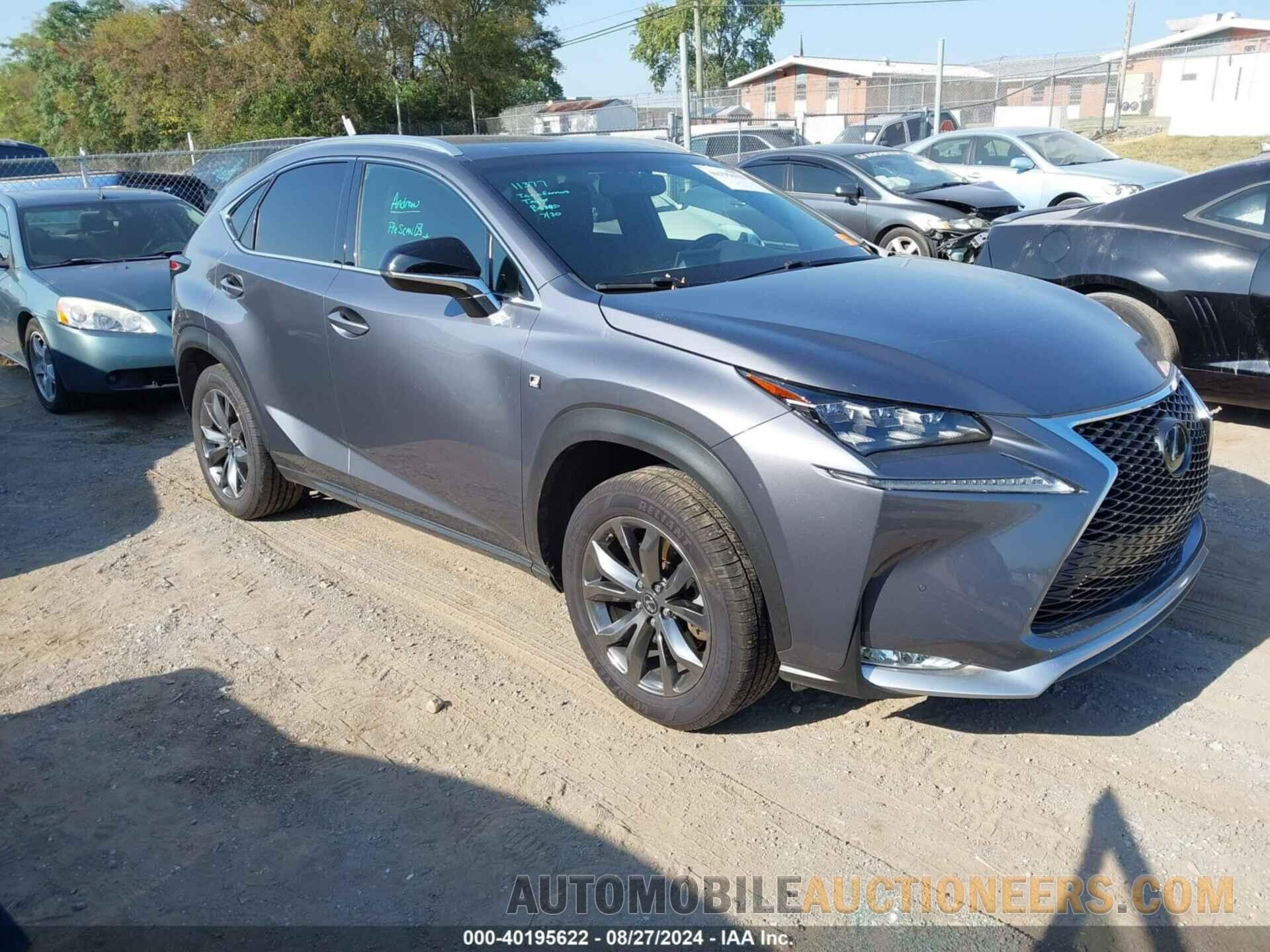 JTJYARBZ2G2045257 LEXUS NX 2016