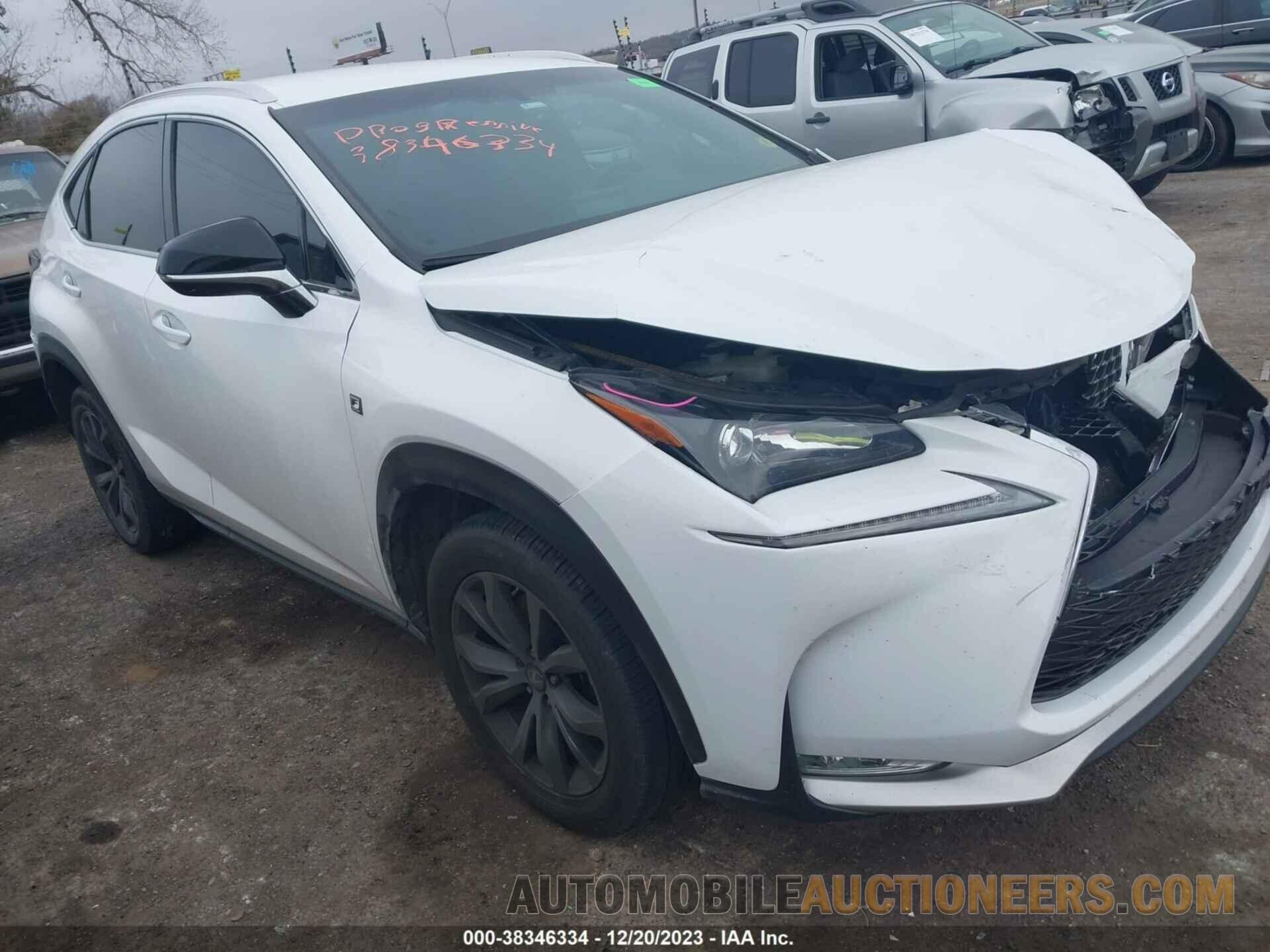 JTJYARBZ2H2060522 LEXUS NX 2017