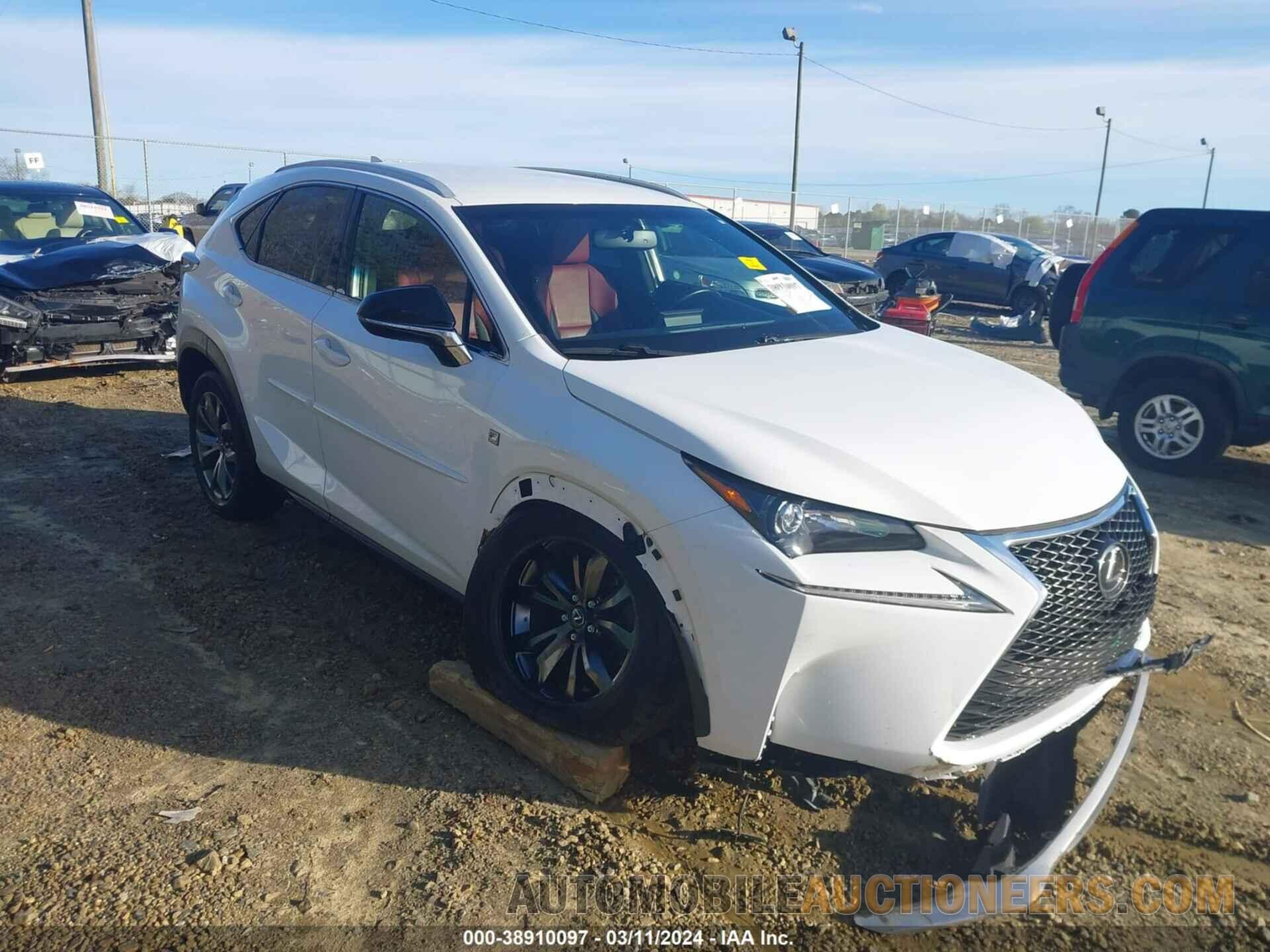 JTJYARBZ2H2063209 LEXUS NX 200T 2017