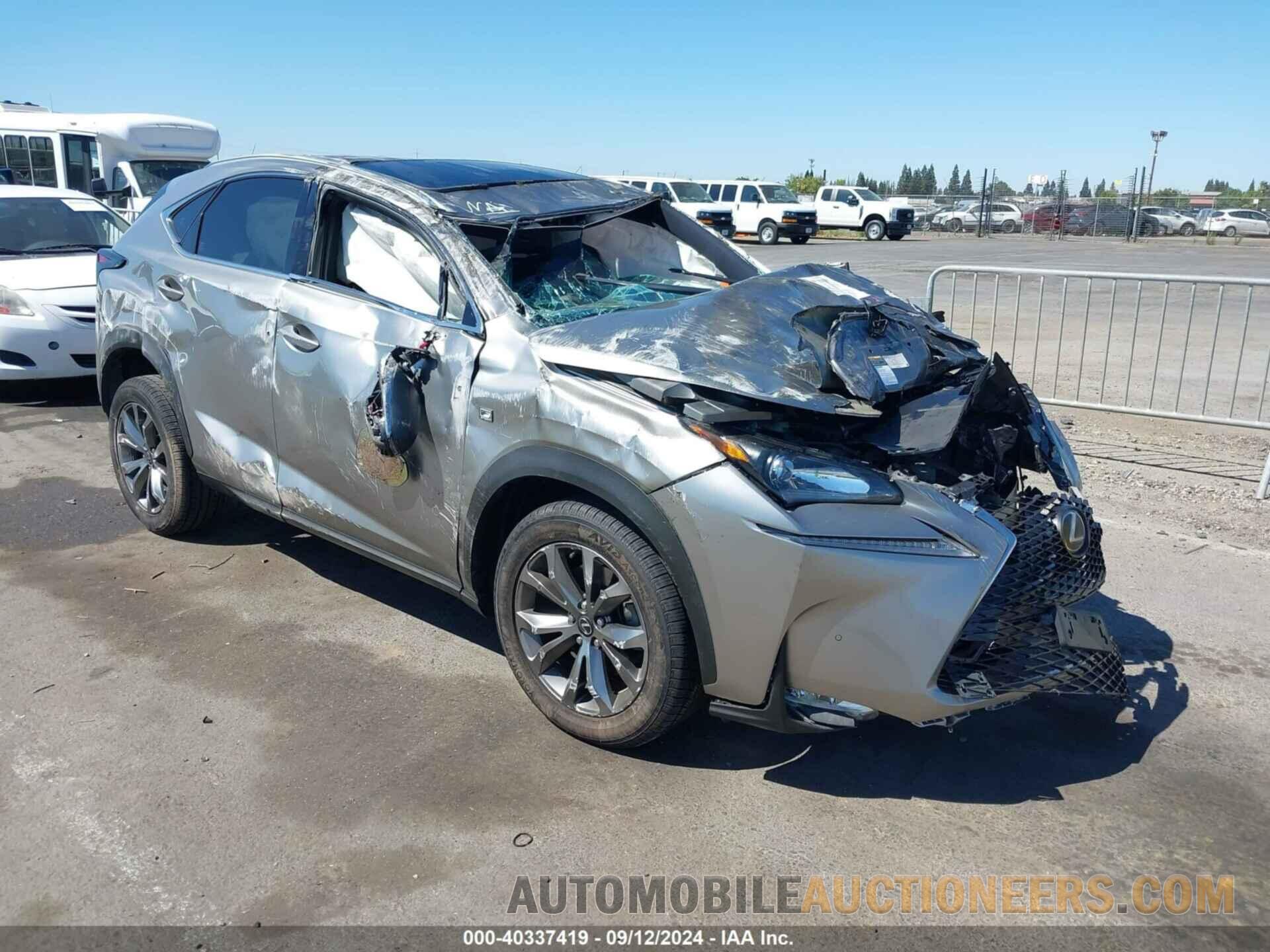 JTJYARBZ3F2009849 LEXUS NX 200T 2015