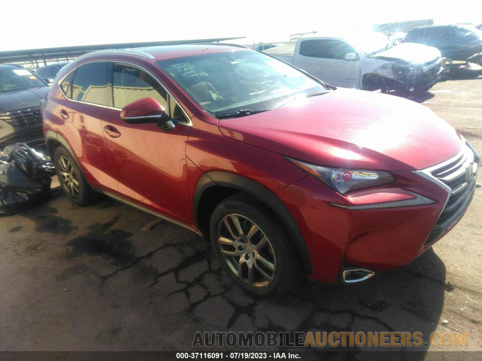 JTJYARBZ3G2024353 LEXUS NX 200T 2016