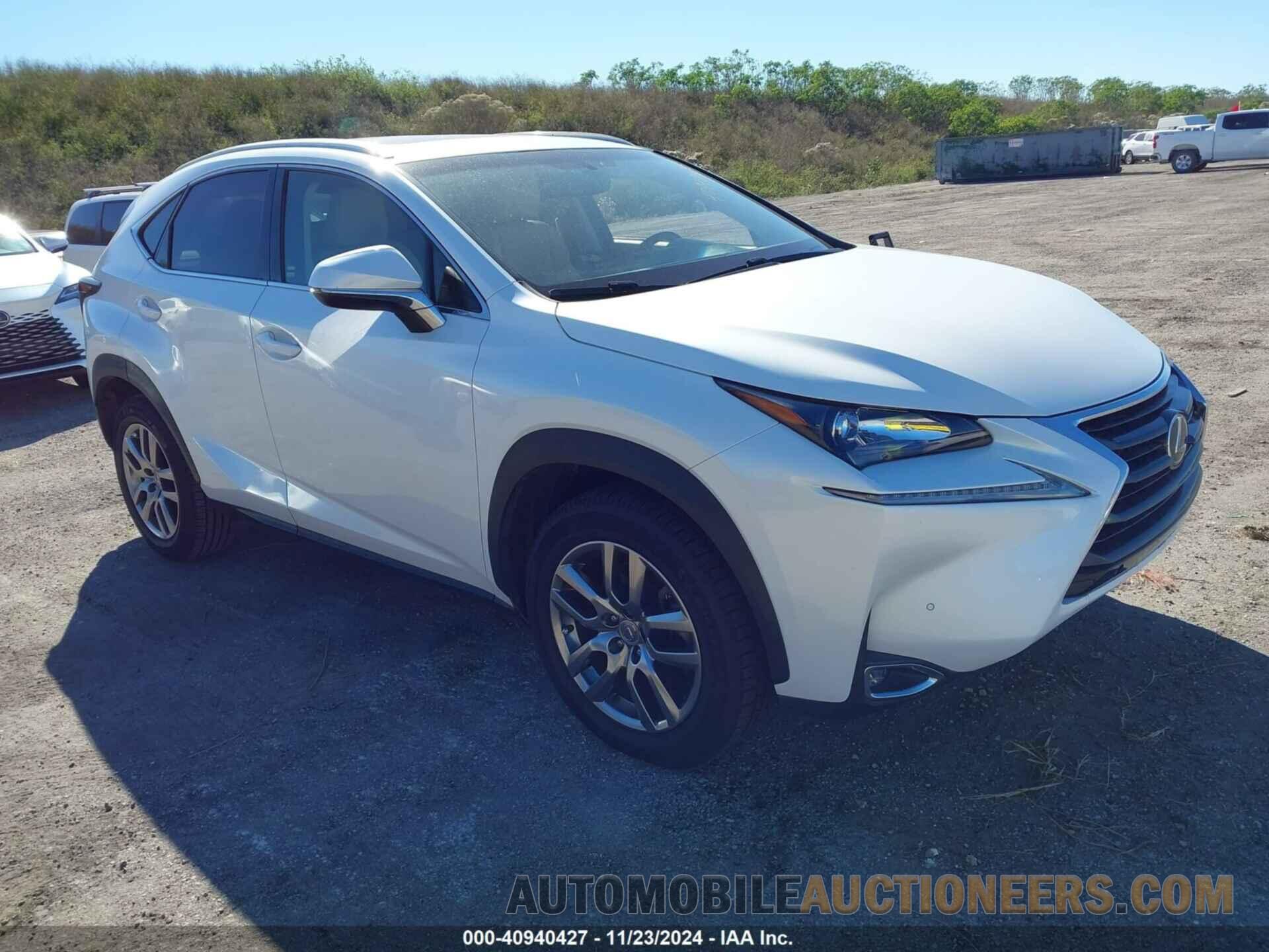 JTJYARBZ3G2033845 LEXUS NX 200T 2016