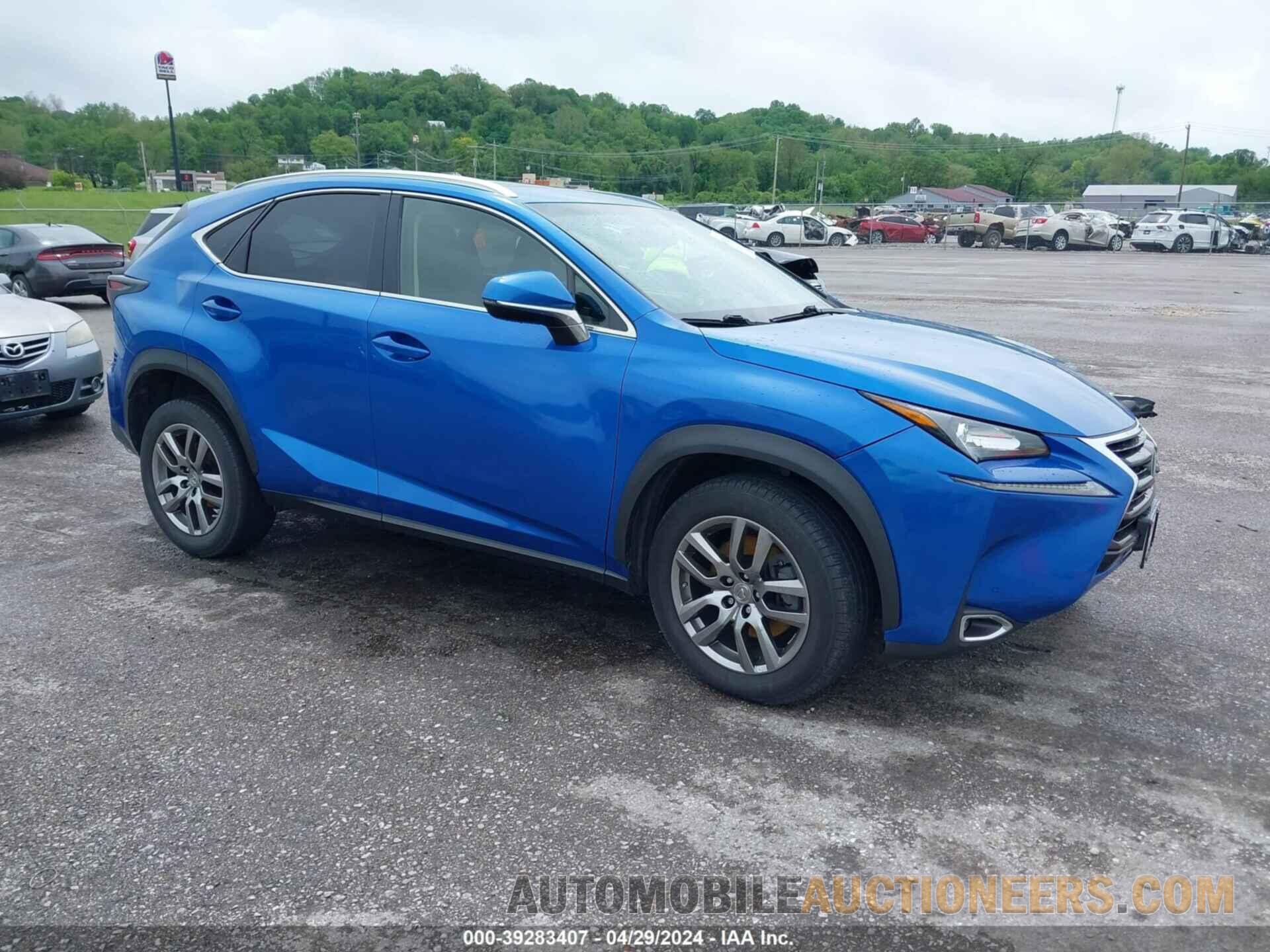 JTJYARBZ3G2036325 LEXUS NX 200T 2016