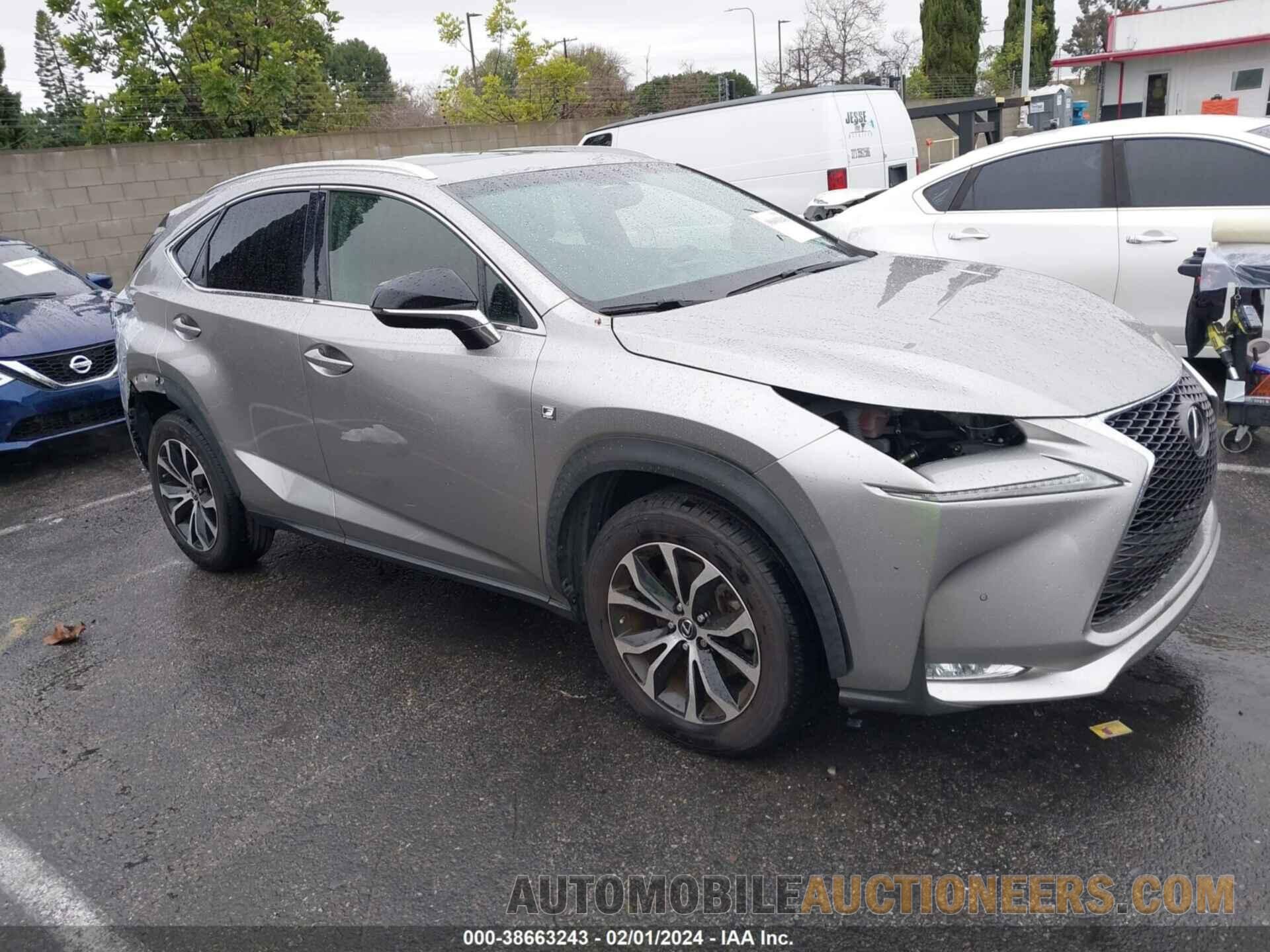 JTJYARBZ3H2052638 LEXUS NX 200T 2017