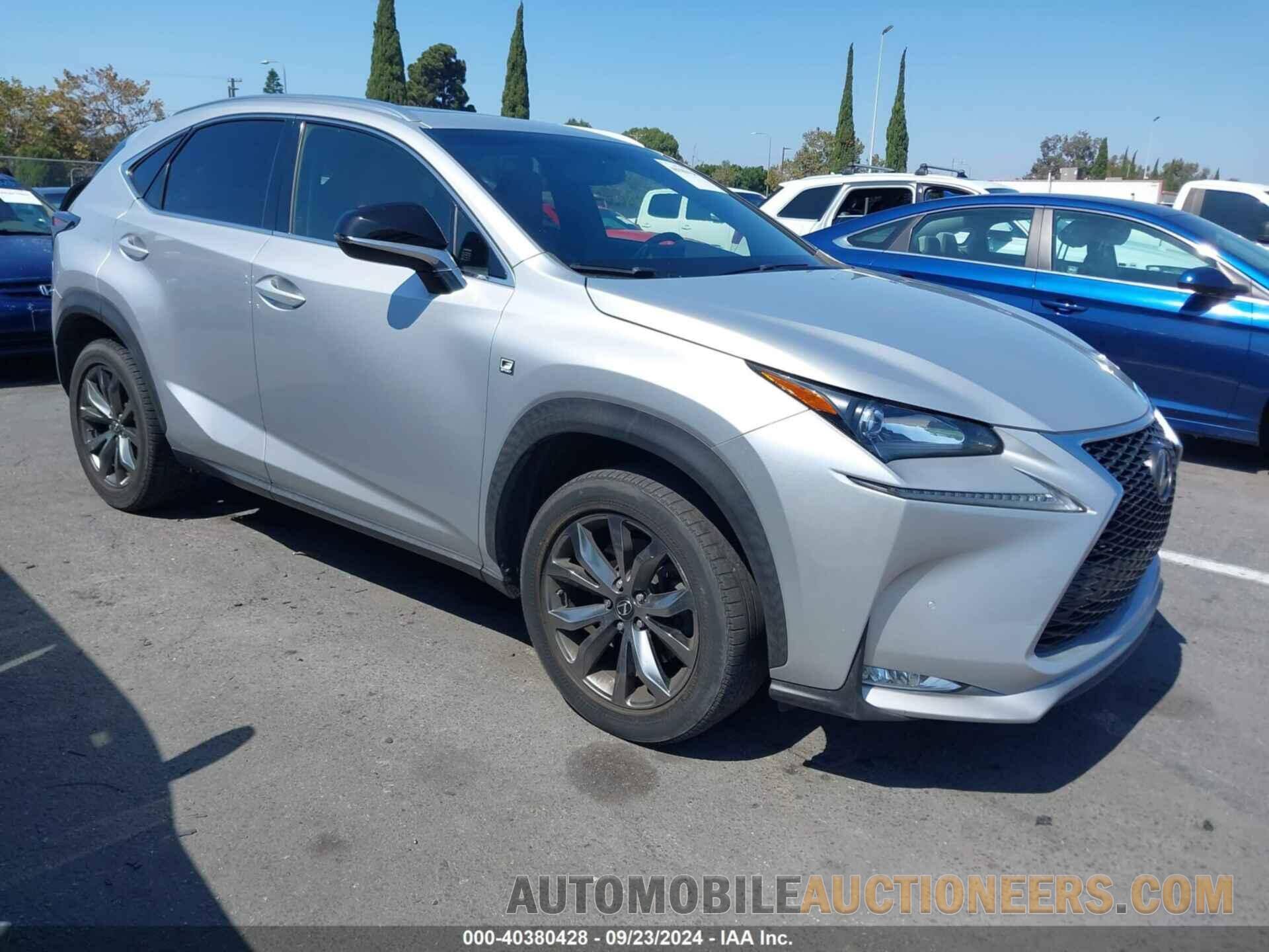 JTJYARBZ4G2024636 LEXUS NX 200T 2016