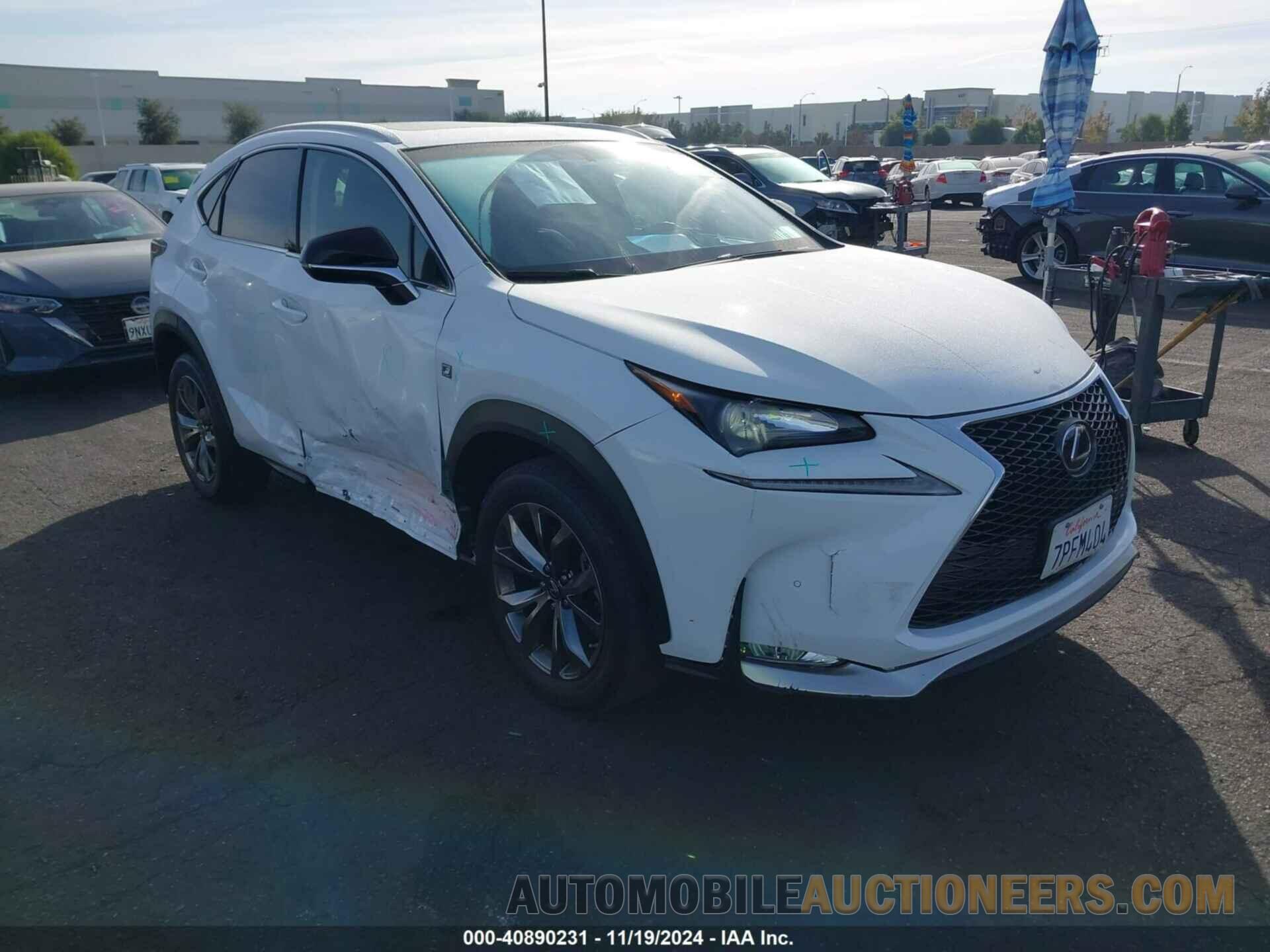 JTJYARBZ4G2025351 LEXUS NX 200T 2016