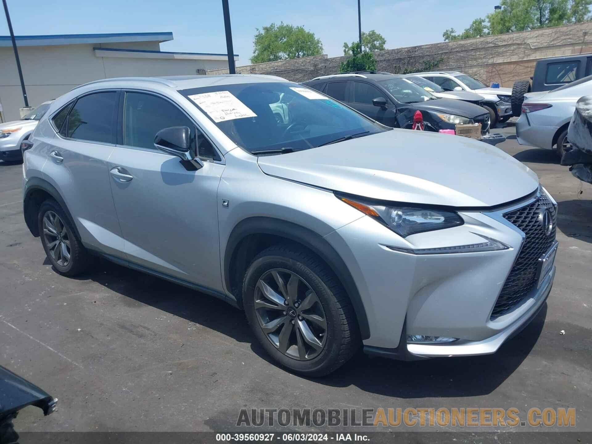 JTJYARBZ4G2037581 LEXUS NX 2016