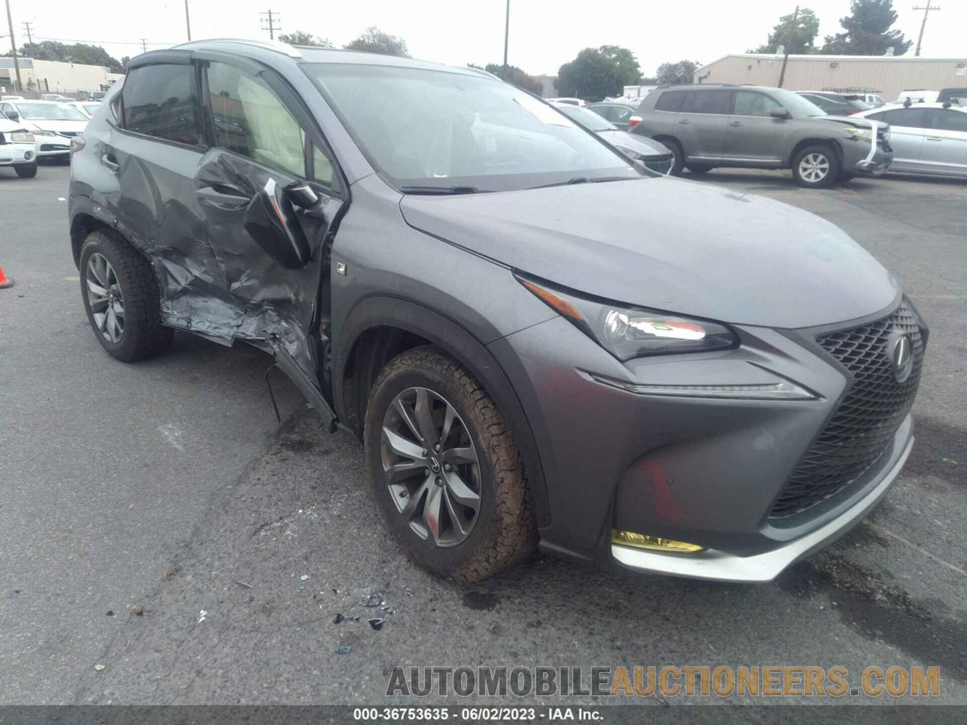 JTJYARBZ4G2044658 LEXUS NX 200T 2016