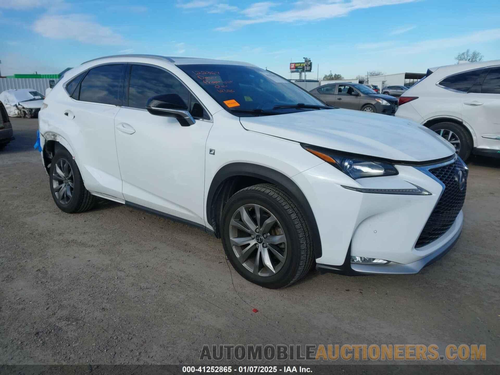 JTJYARBZ4G2046460 LEXUS NX 200T 2016