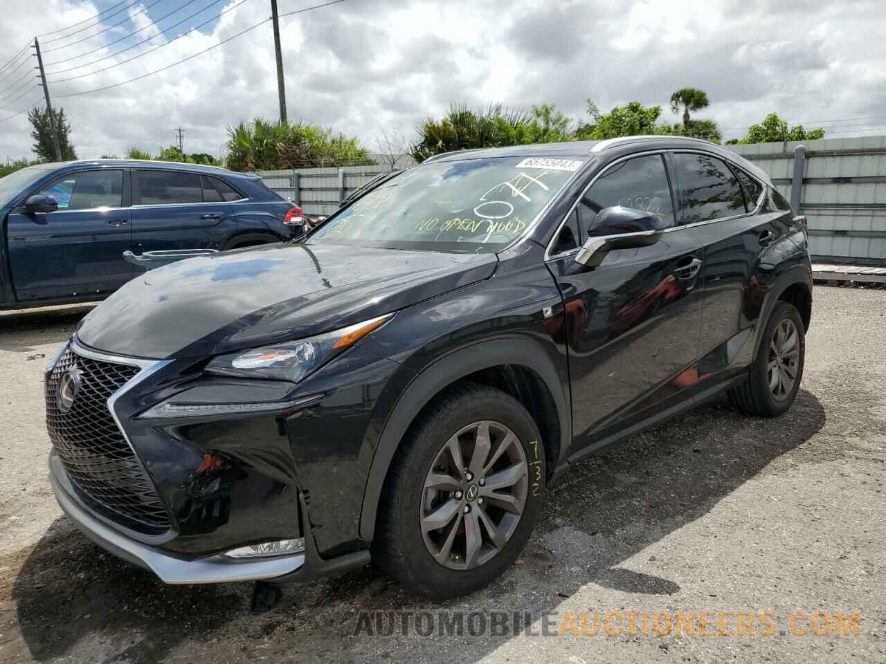 JTJYARBZ4H2053071 LEXUS NX 2017