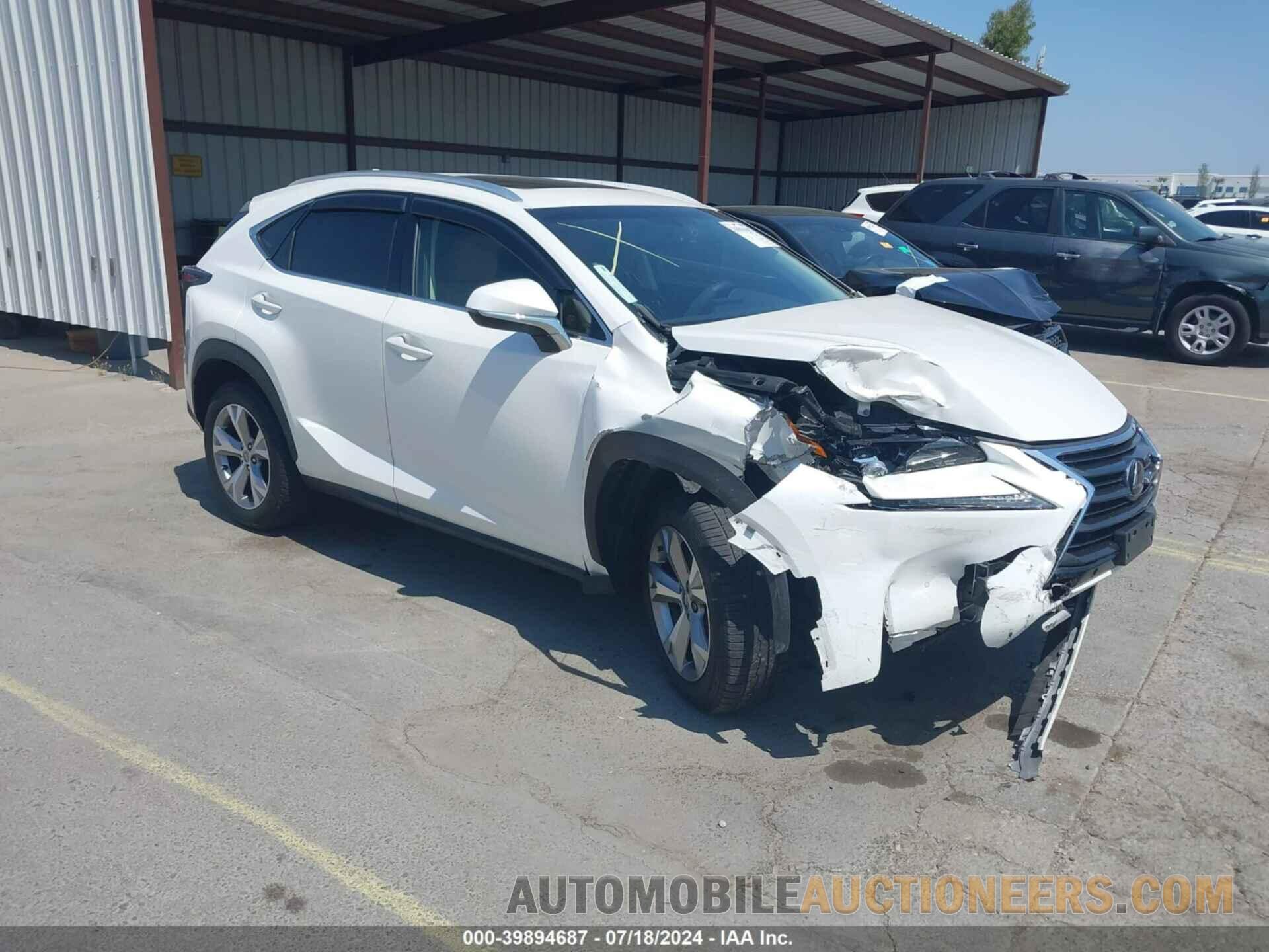 JTJYARBZ4H2054687 LEXUS NX 200T 2017