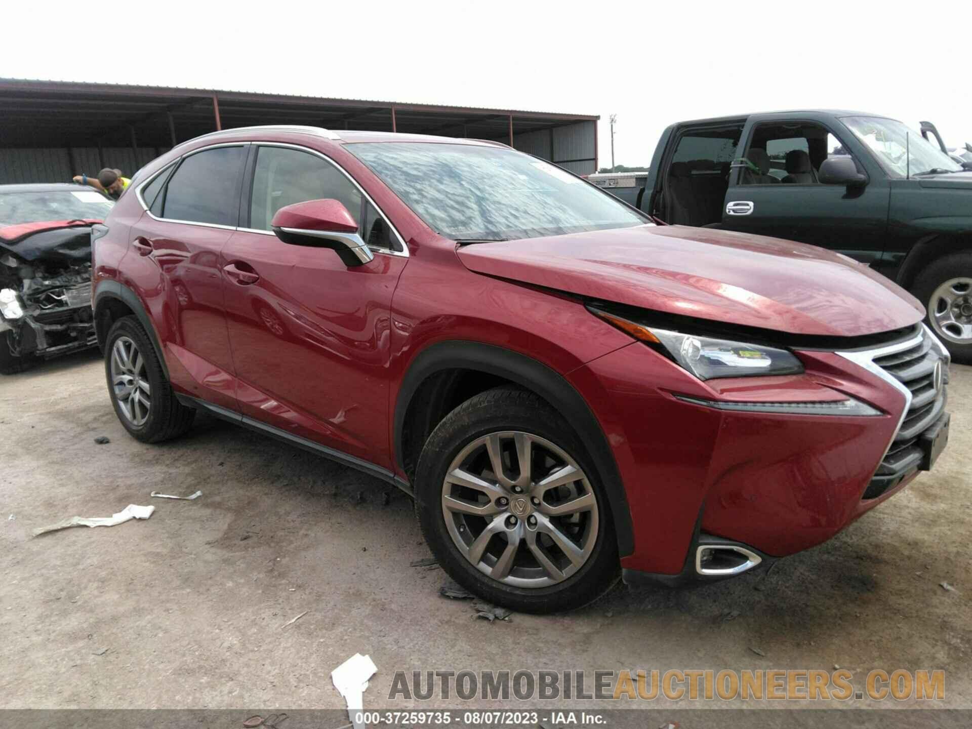 JTJYARBZ5G2026122 LEXUS NX 200T 2016