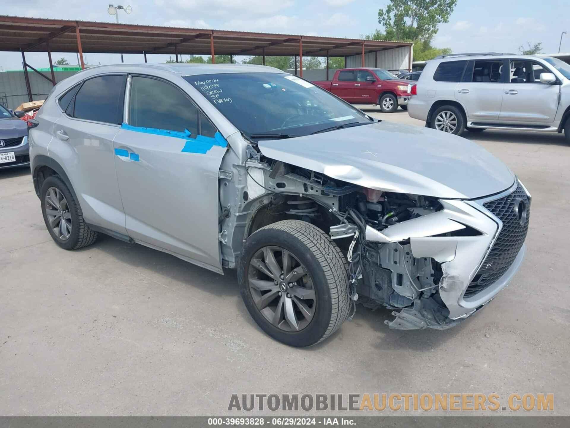 JTJYARBZ5G2028999 LEXUS NX 200T 2016