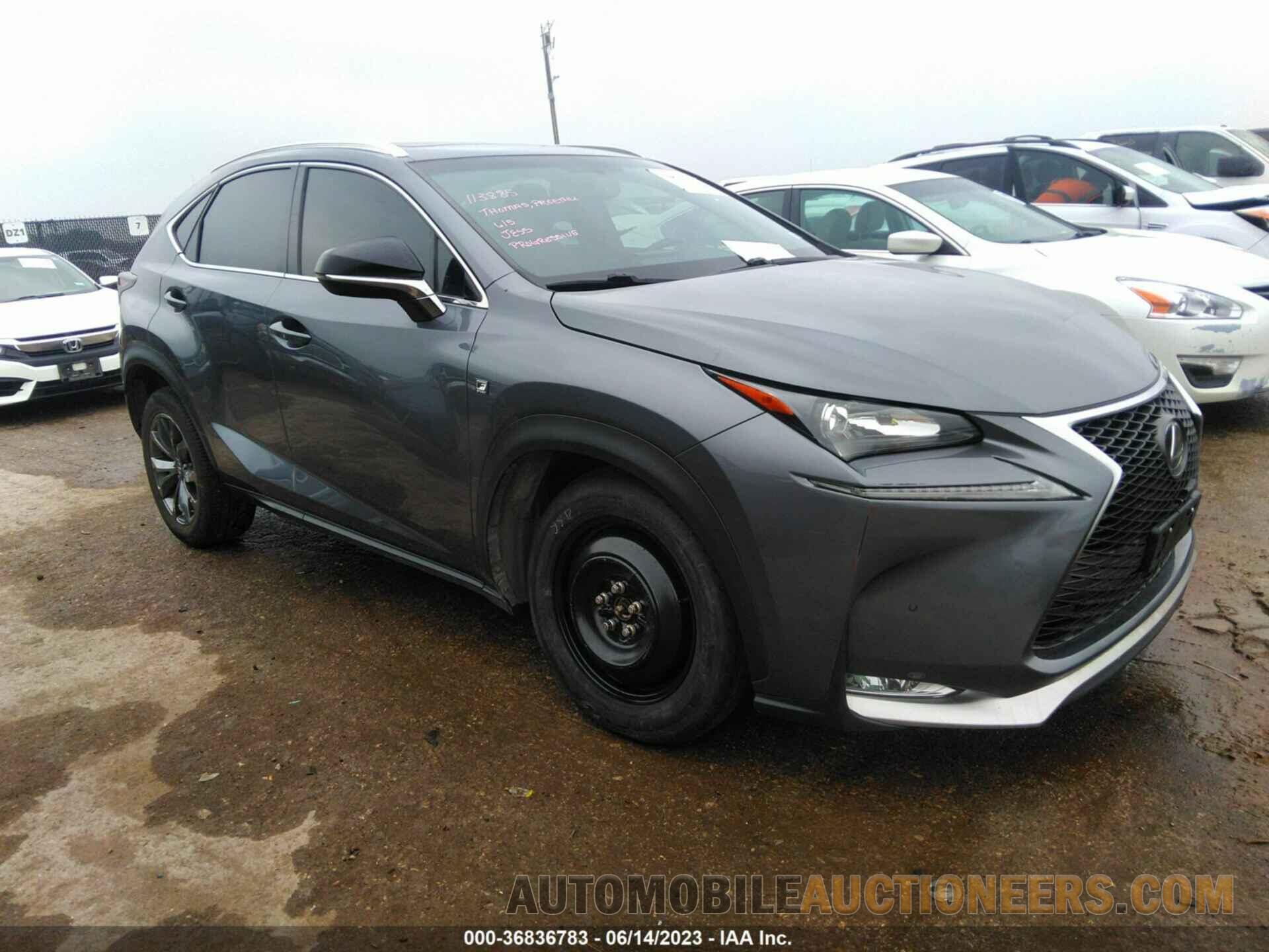 JTJYARBZ5G2030560 LEXUS NX 200T 2016