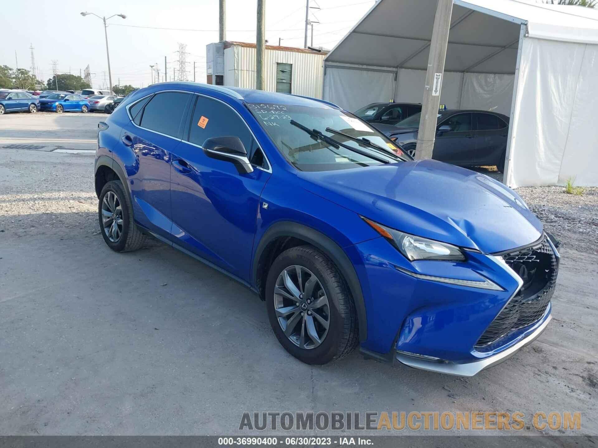 JTJYARBZ5G2030784 LEXUS NX 200T 2016