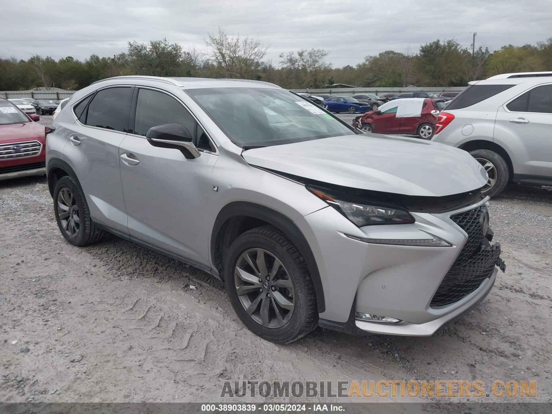 JTJYARBZ5G2033443 LEXUS NX 2016