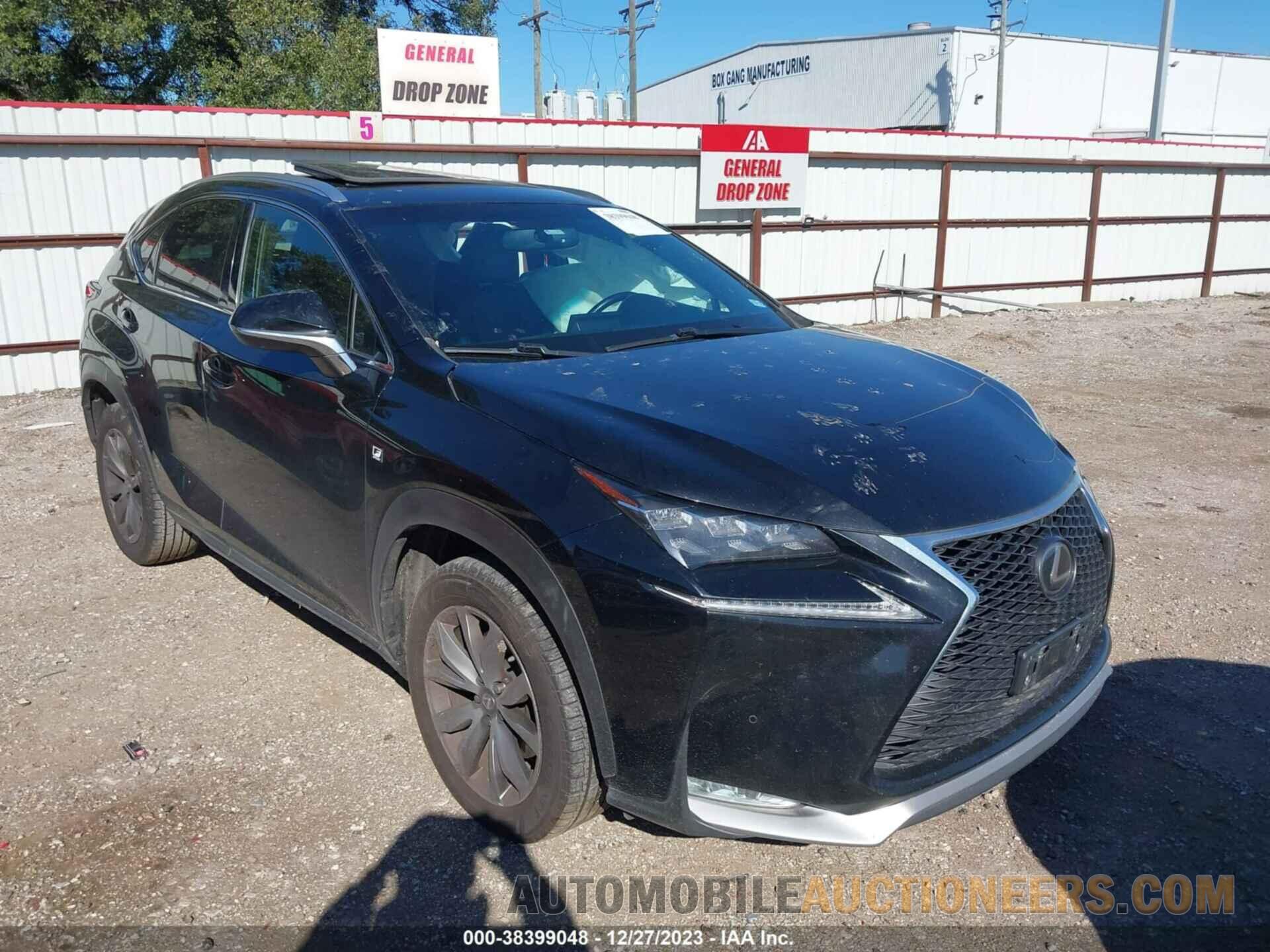 JTJYARBZ5G2040070 LEXUS NX 200T 2016