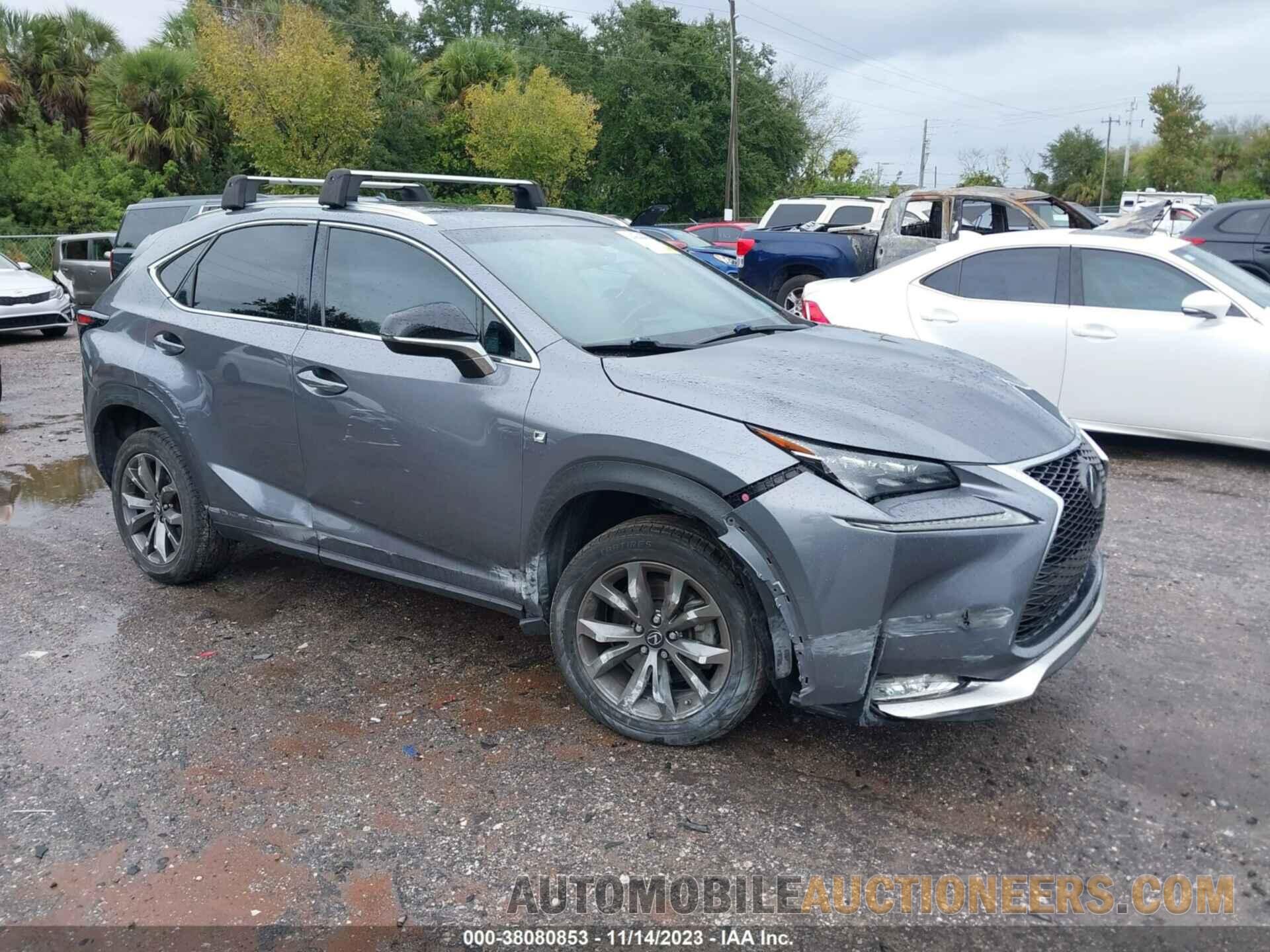 JTJYARBZ5G2041137 LEXUS NX 200T 2016