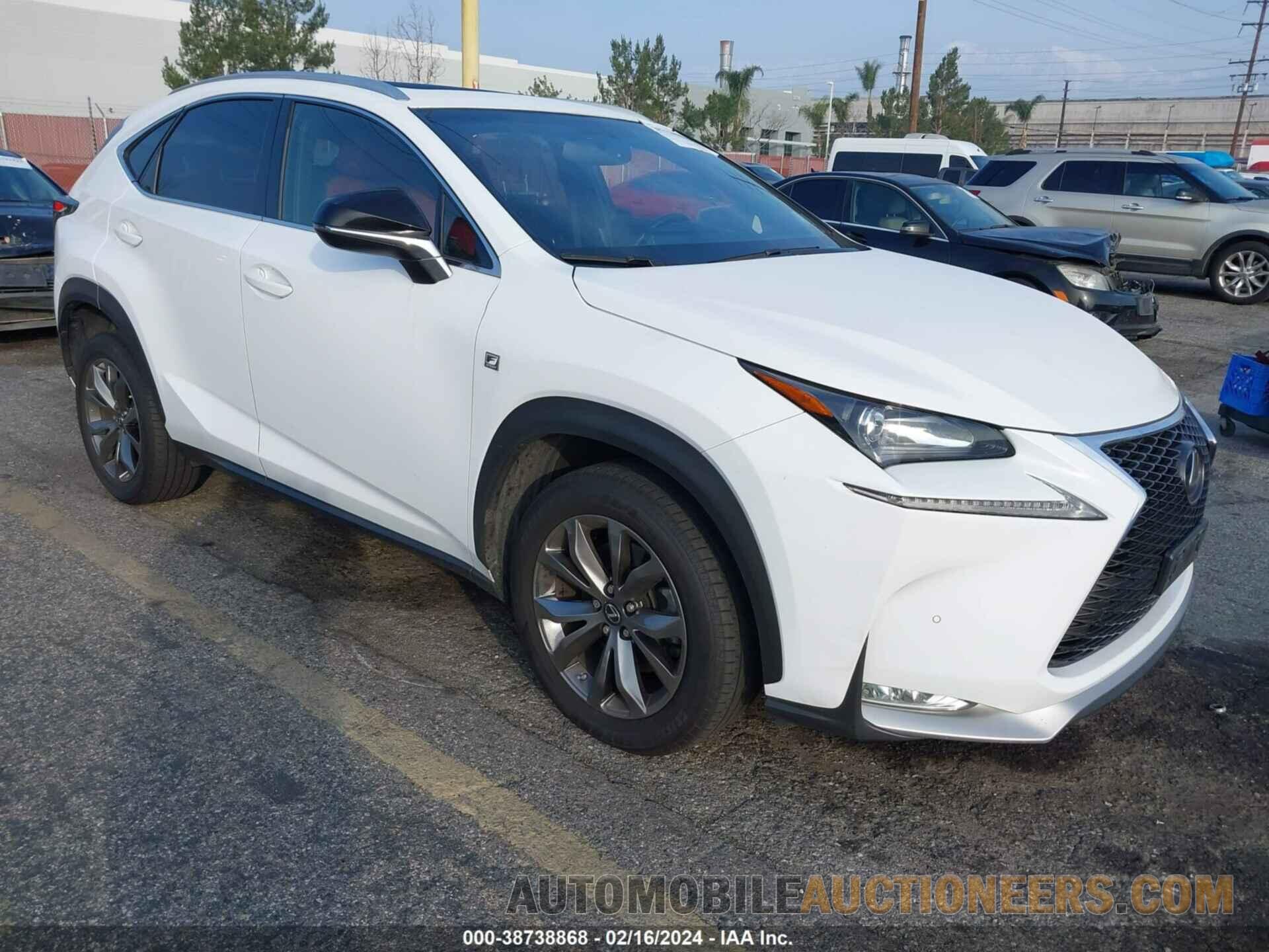 JTJYARBZ5G2048492 LEXUS NX 200T 2016