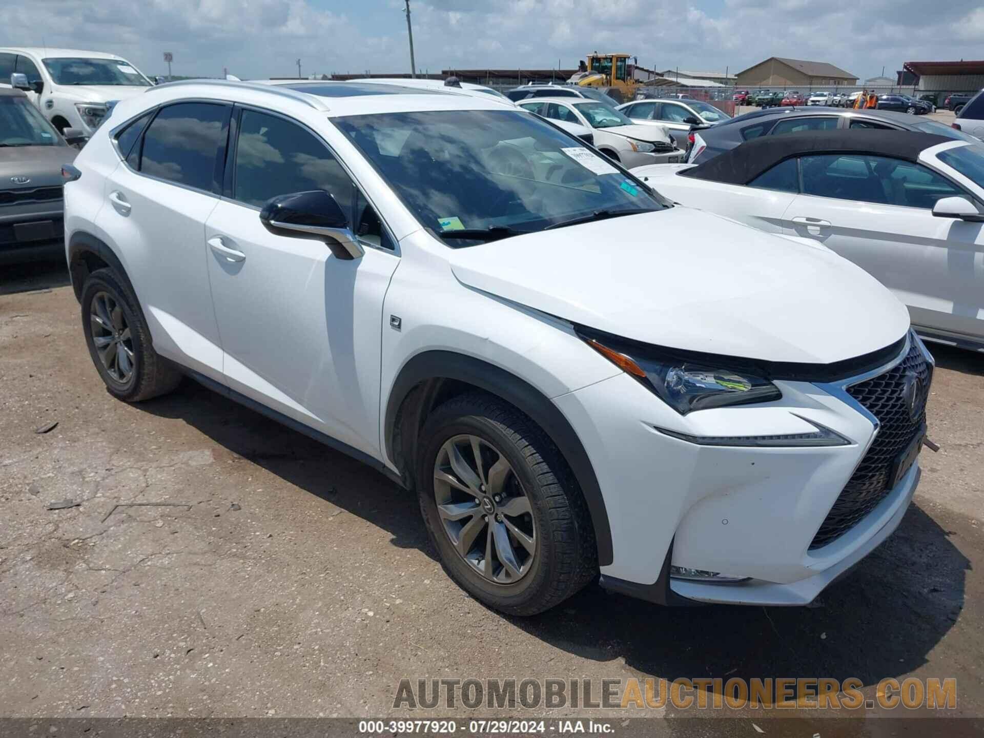 JTJYARBZ5H2081526 LEXUS NX 200T 2017