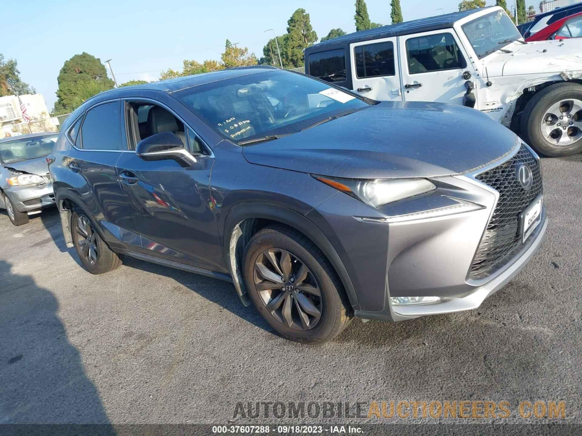 JTJYARBZ6F2006279 LEXUS NX 2015