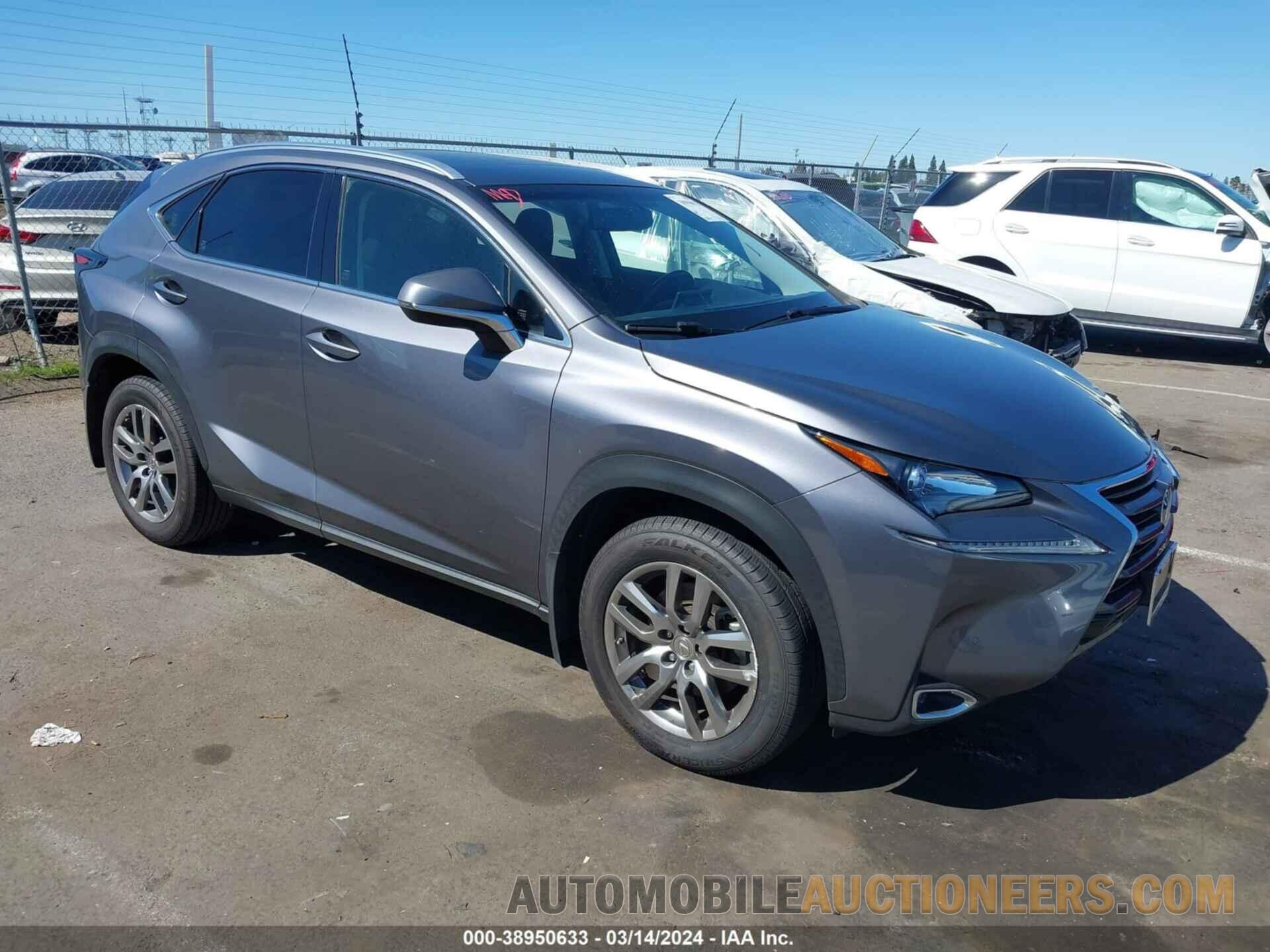 JTJYARBZ6F2011935 LEXUS NX 200T 2015