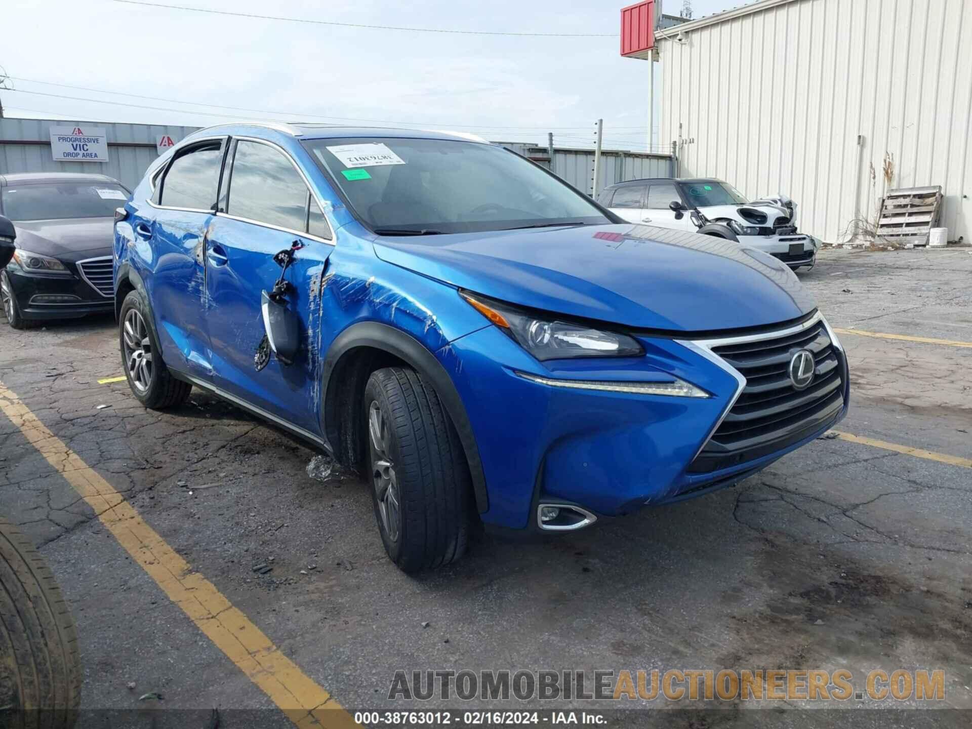 JTJYARBZ6G2027389 LEXUS NX 200T 2016