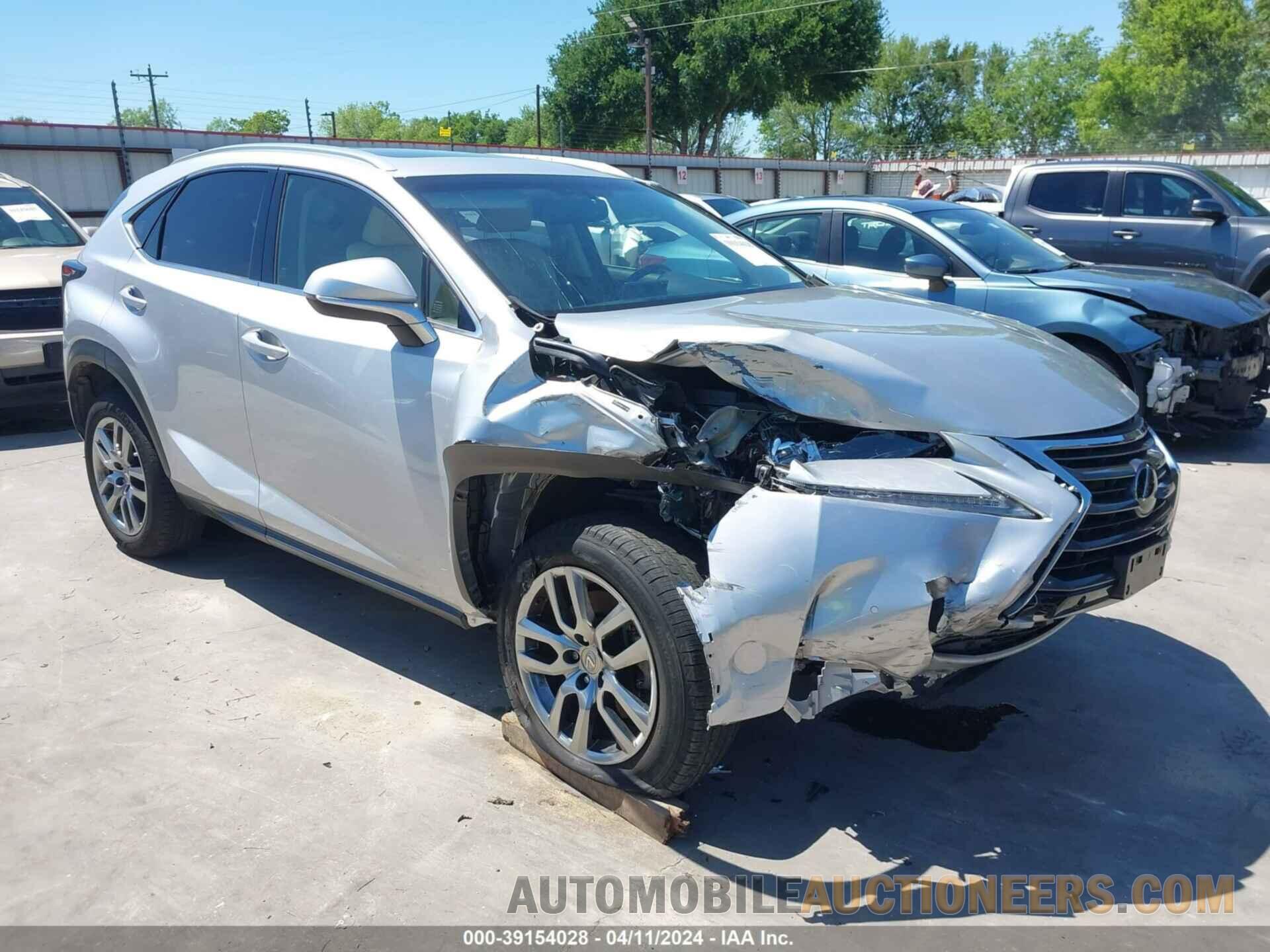 JTJYARBZ6G2032592 LEXUS NX 2016